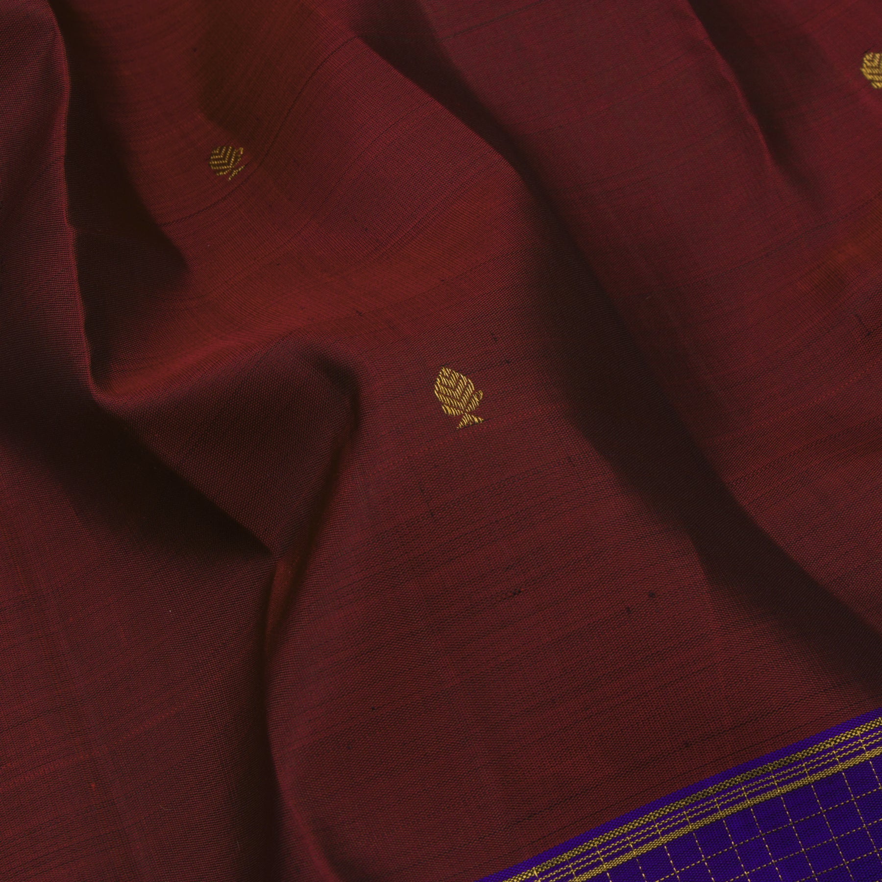 Kanakavalli Kanjivaram Silk Sari 23-595-HS001-02889 - Fabric View