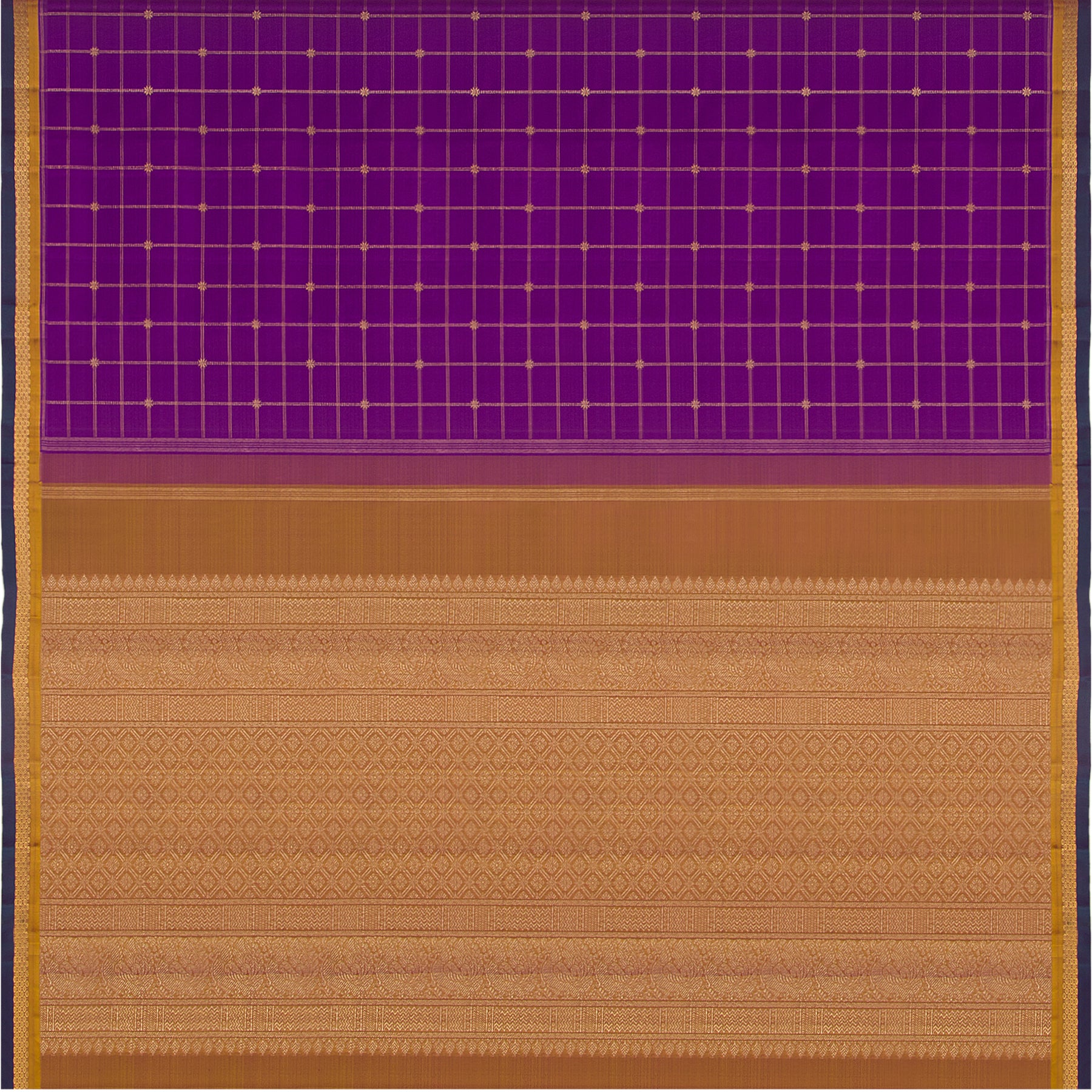 Kanakavalli Kanjivaram Silk Sari 23-595-HS001-02914 - Full View