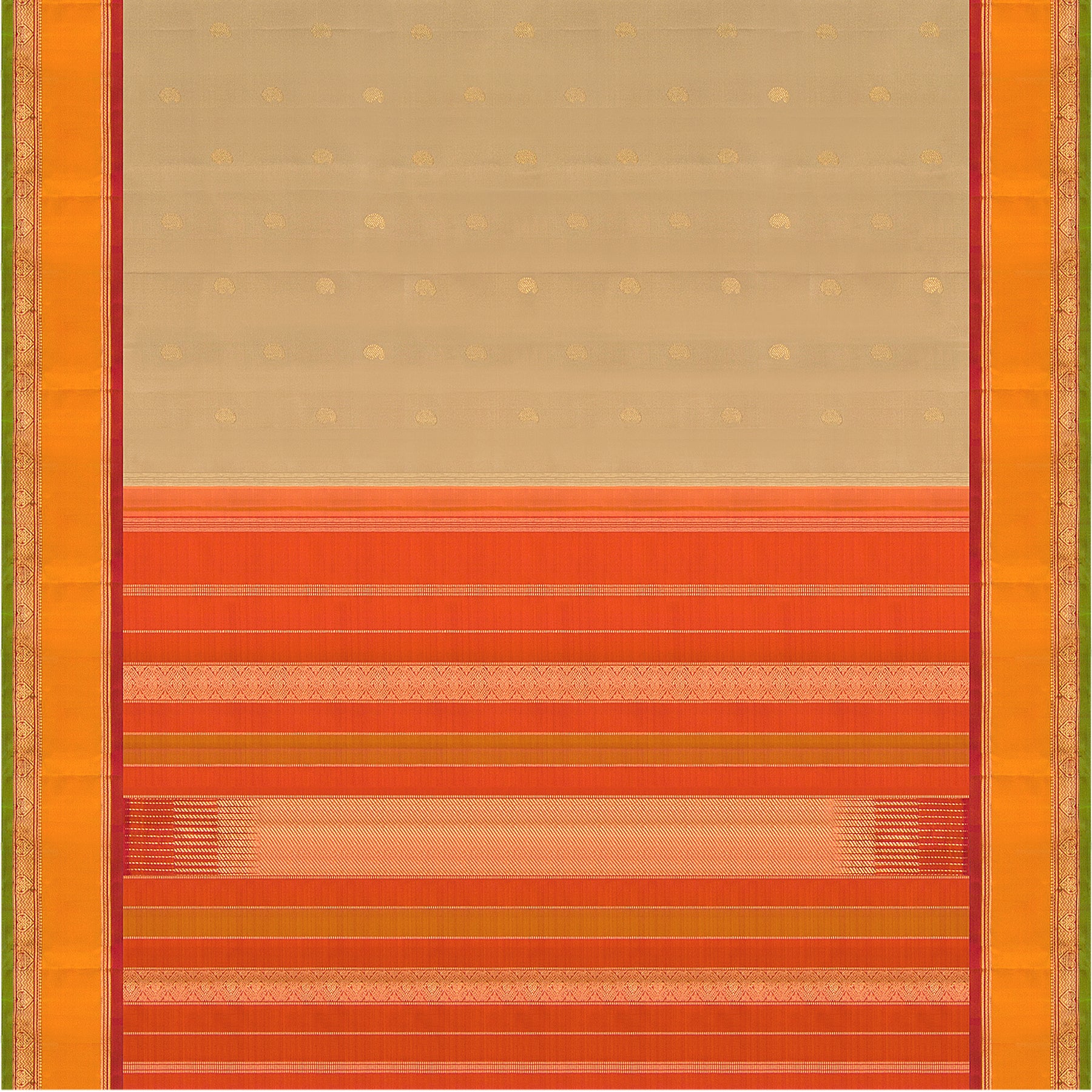 Kanakavalli Kanjivaram Silk Sari 23-595-HS001-02920 - Full View