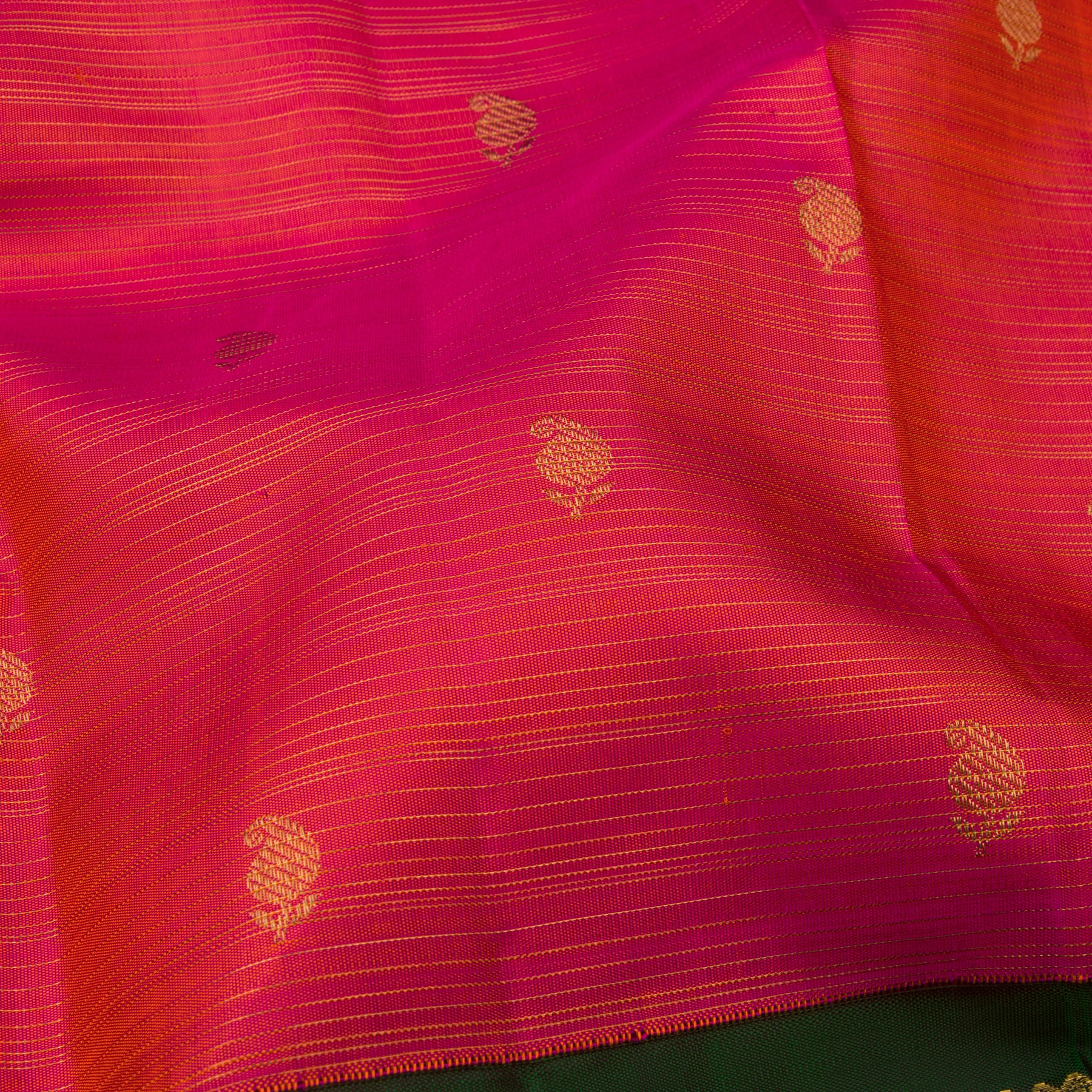 Kanakavalli Kanjivaram Silk Sari 23-595-HS001-02934 - Fabric View