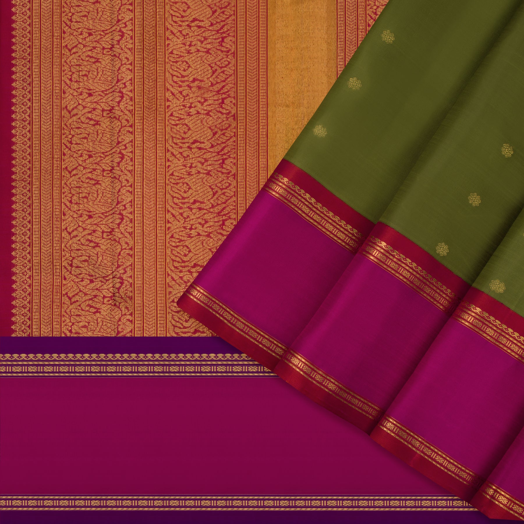 Kanakavalli Kanjivaram Silk Sari 23-595-HS001-02941 - Cover View