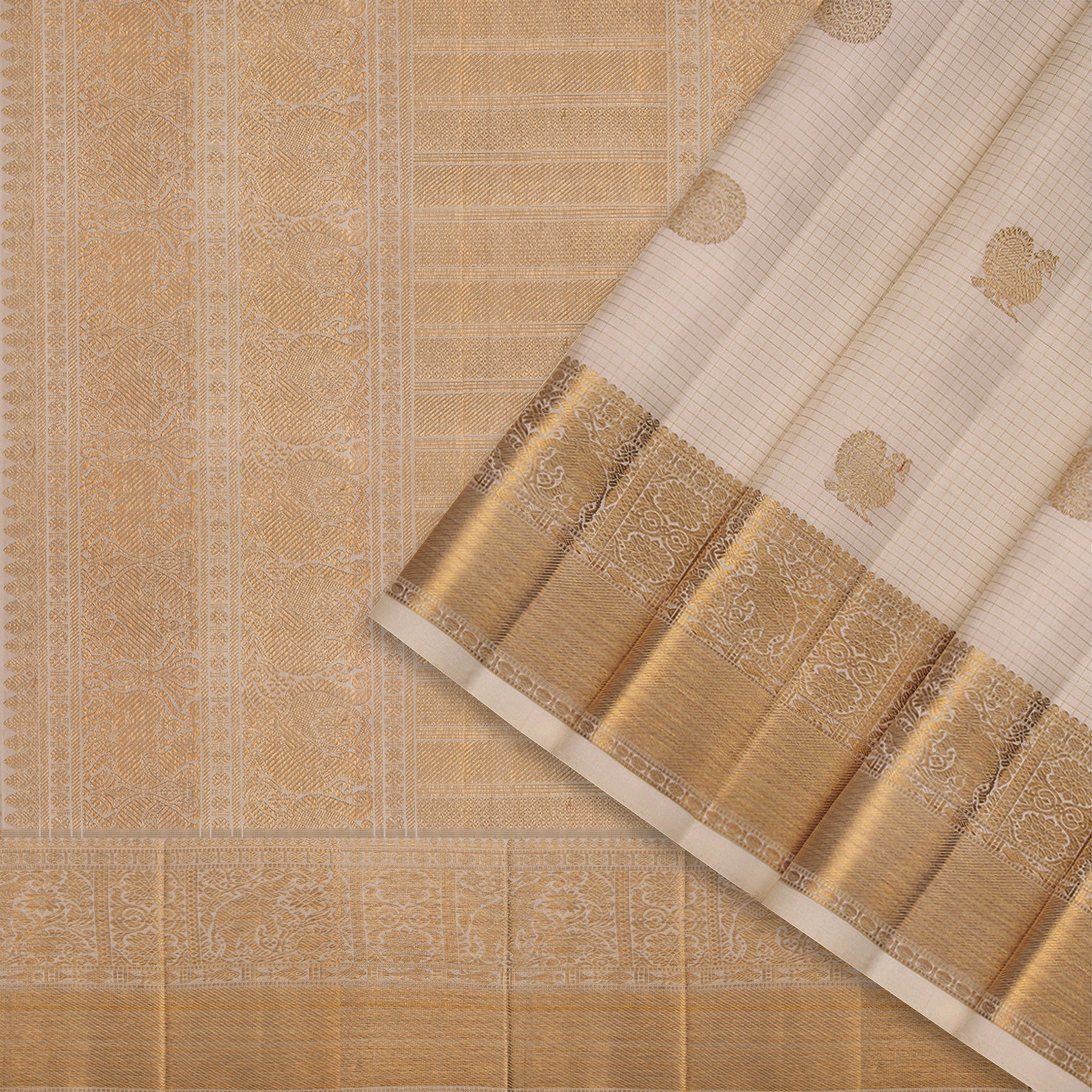Kanakavalli Kanjivaram Silk Sari 23-595-HS001-03622 - Cover View