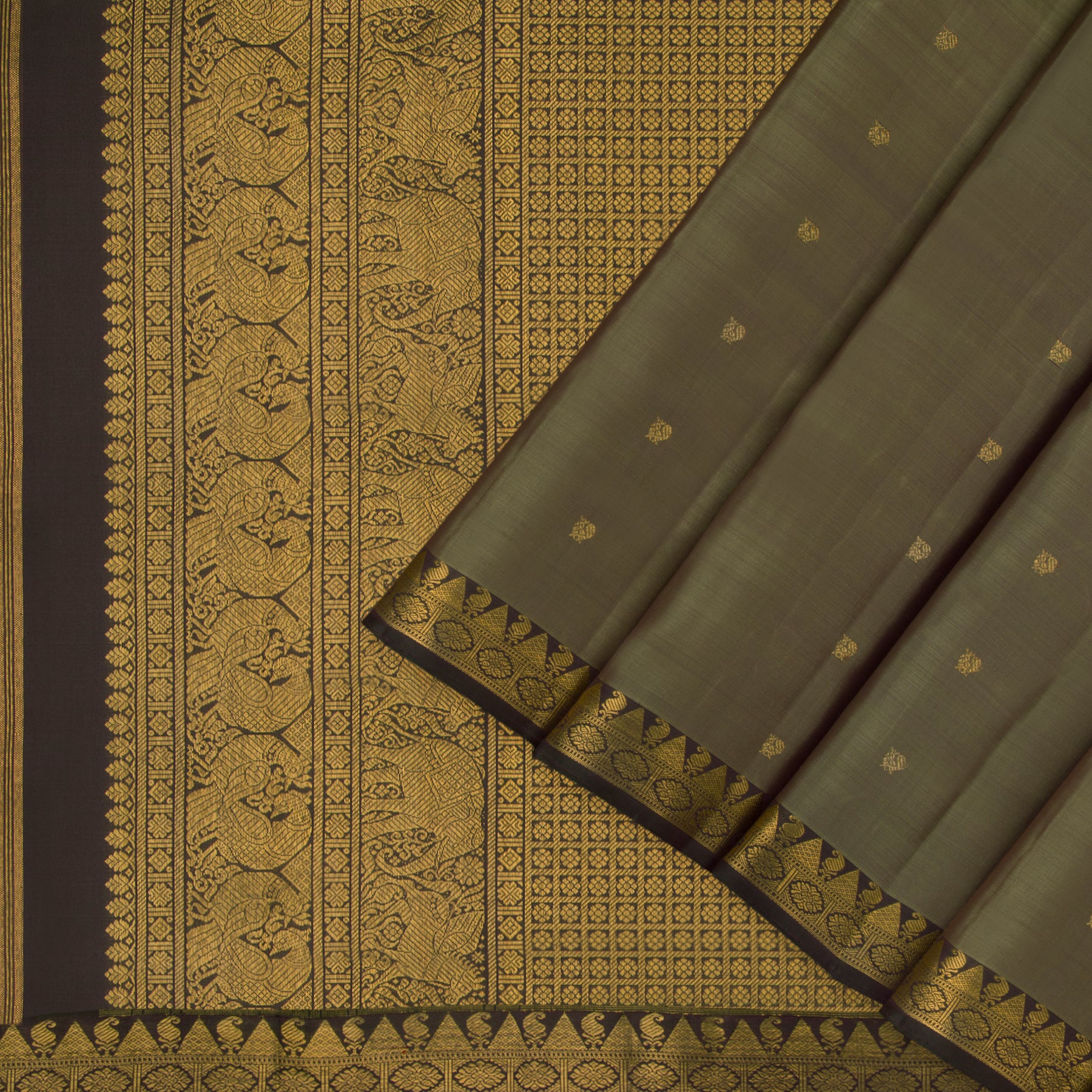 Kanakavalli Kanjivaram Silk Sari 23-595-HS001-03683 - Cover View