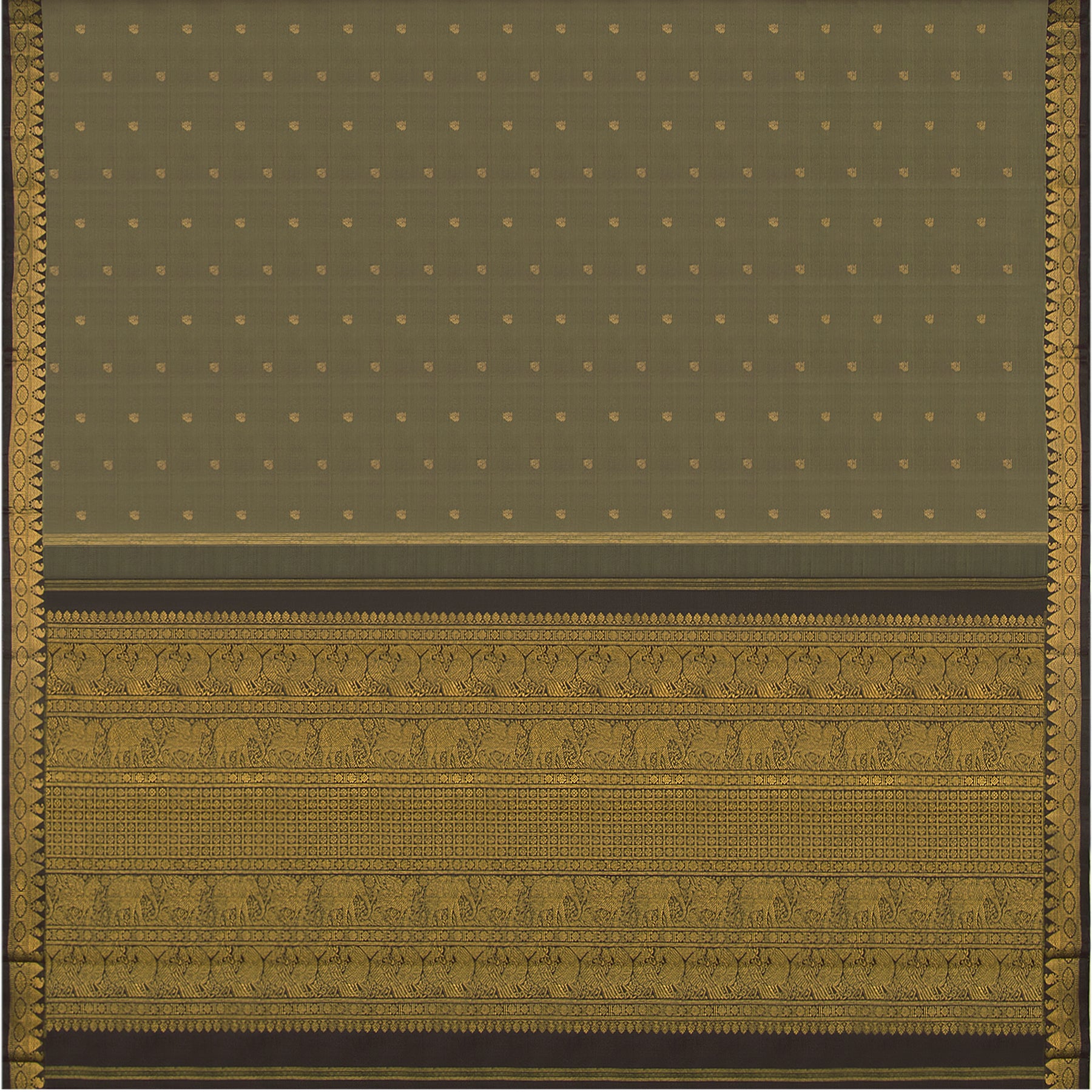 Kanakavalli Kanjivaram Silk Sari 23-595-HS001-03683 - Full View