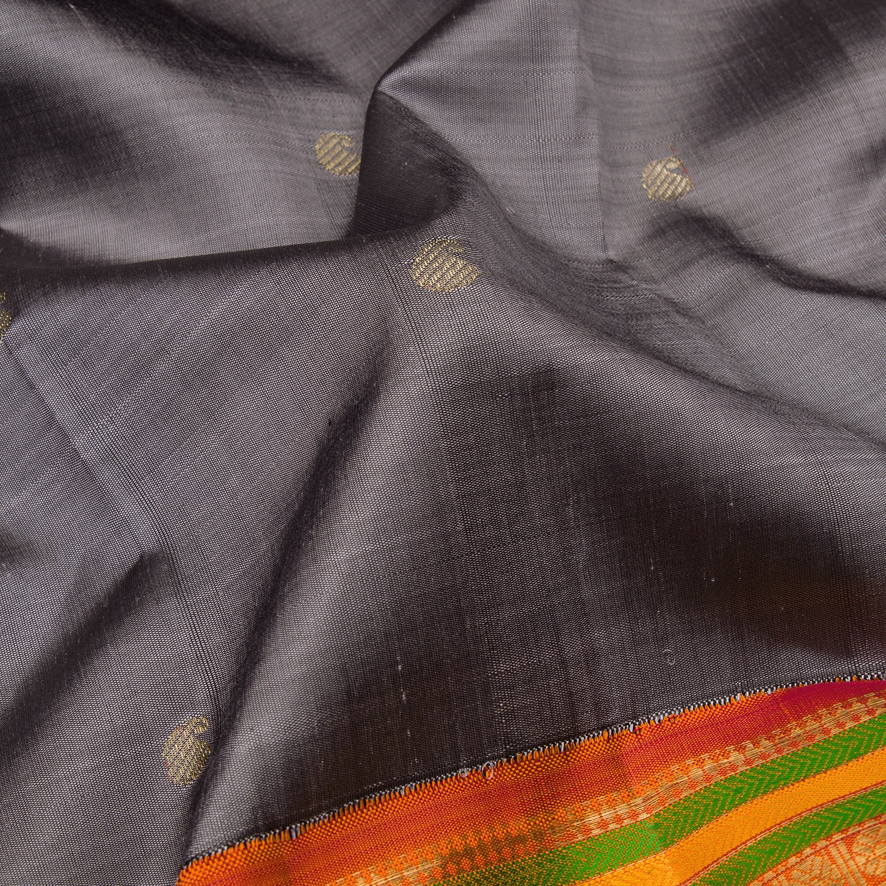 Kanakavalli Kanjivaram Silk Sari 23-595-HS001-03714 - Fabric View