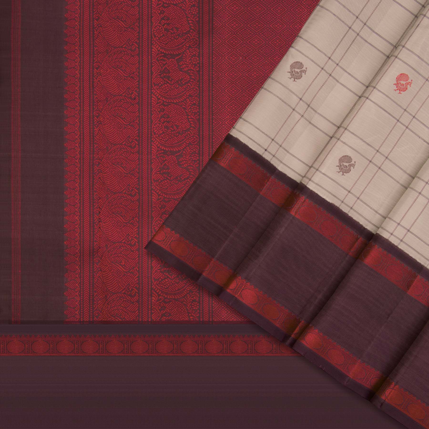 Kanakavalli Kanjivaram Silk Sari 23-595-HS001-03718 - Cover View
