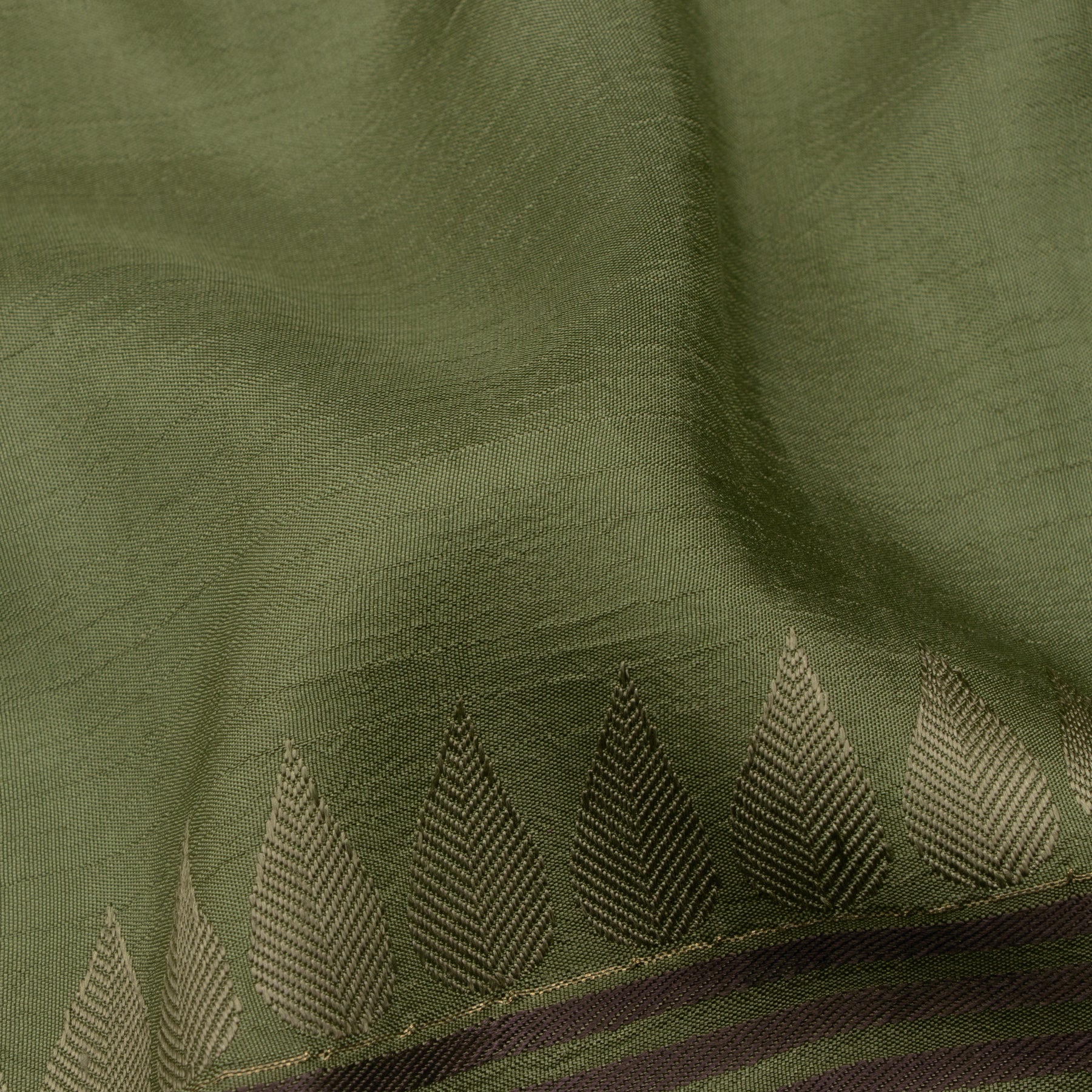 Kanakavalli Kanjivaram Silk Sari 23-595-HS001-06596 - Fabric View