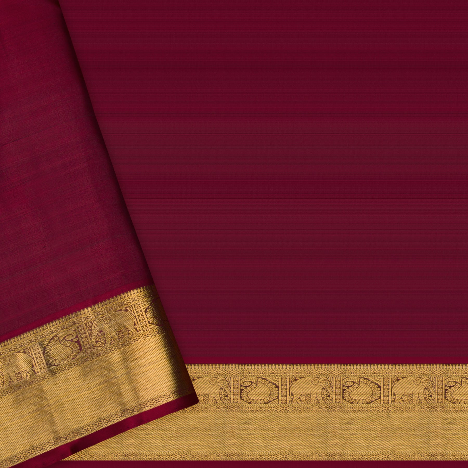 Kanakavalli Kanjivaram Silk Sari 23-595-HS001-06679 - Blouse View