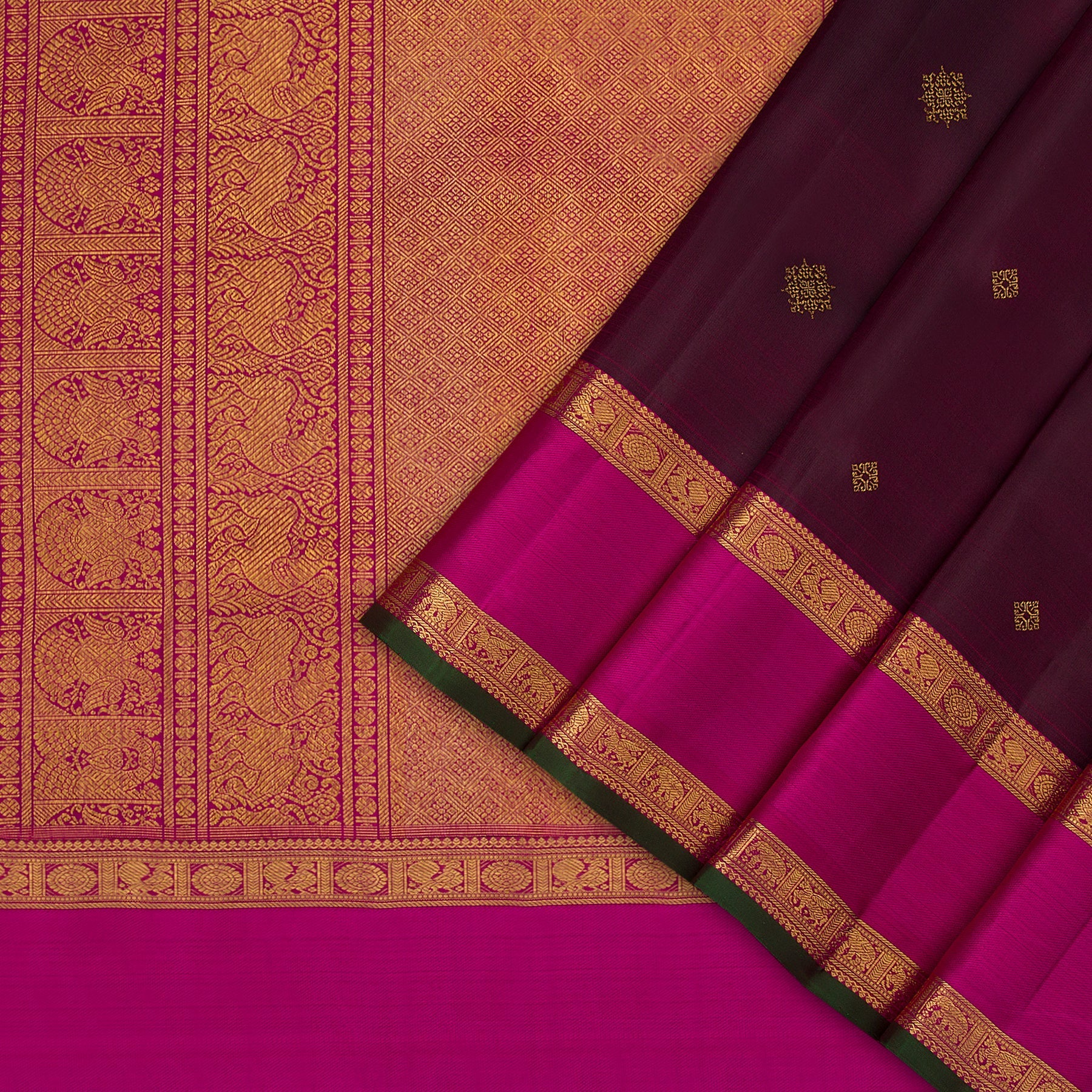 Kanakavalli Kanjivaram Silk Sari 23-595-HS001-10631 - Cover View