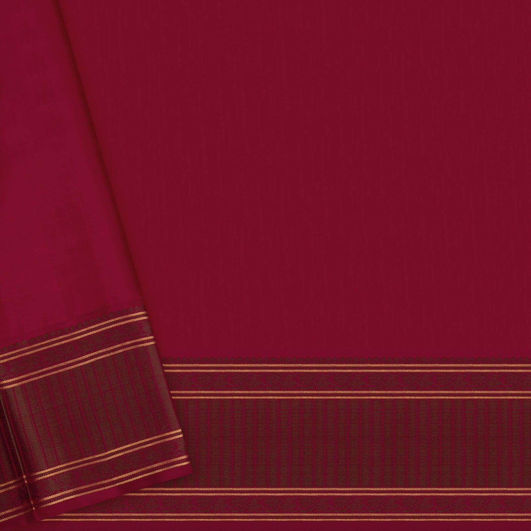 Kanakavalli Kanjivaram Silk Sari 23-595-HS001-10652 - Blouse View