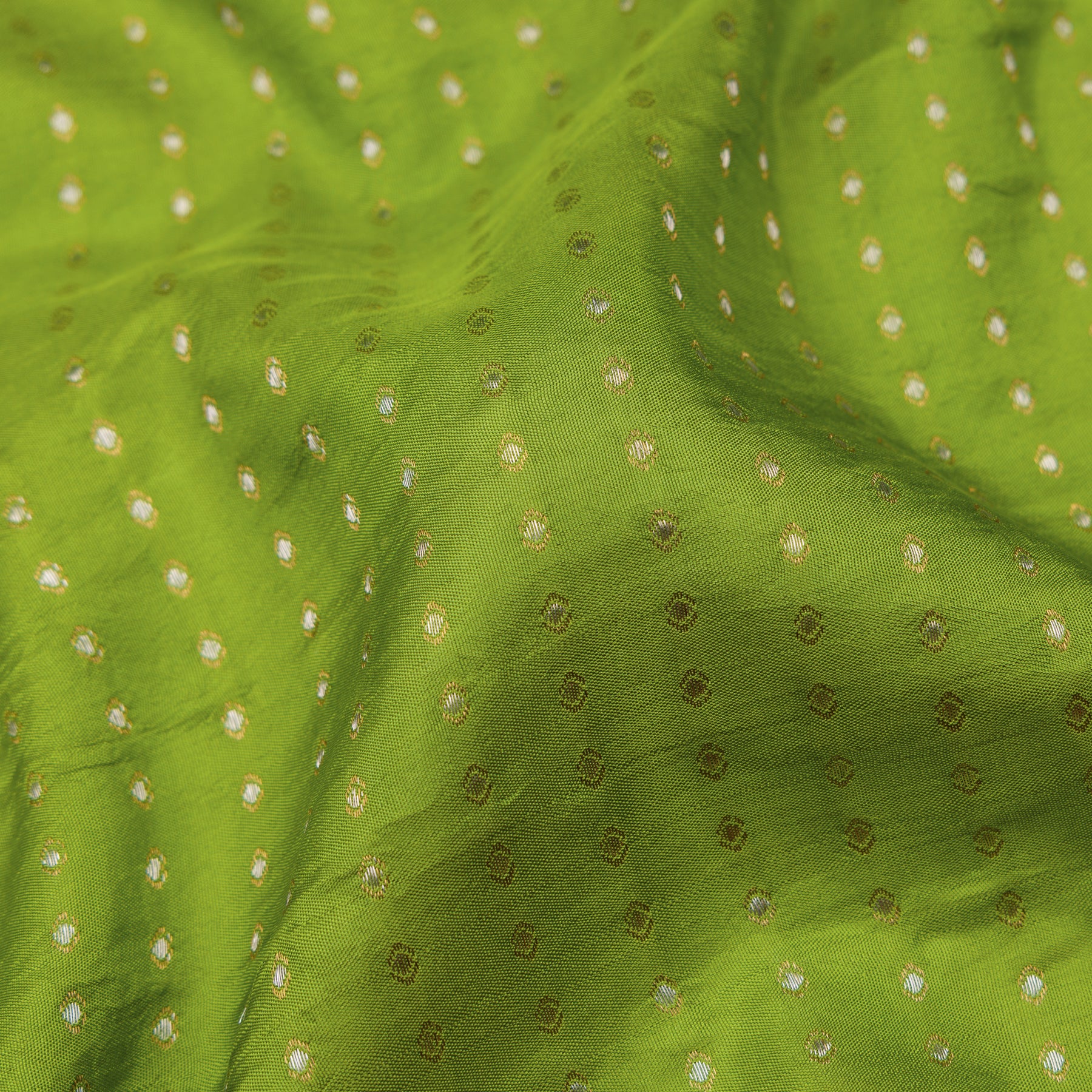 Kanakavalli Kanjivaram Silk Sari 23-595-HS001-10665 - Fabric View