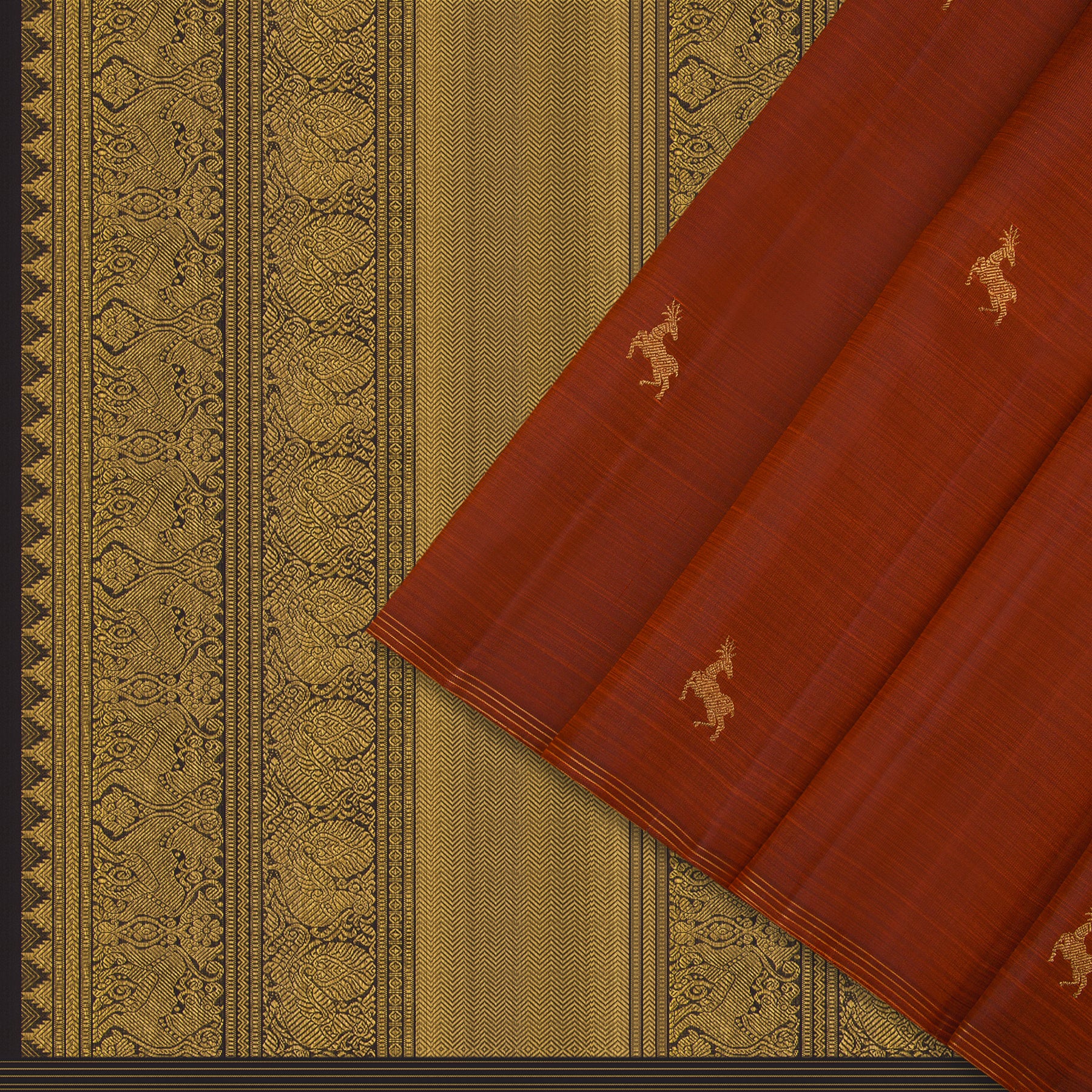 Kanakavalli Kanjivaram Silk Sari 23-595-HS001-11373 - Cover View