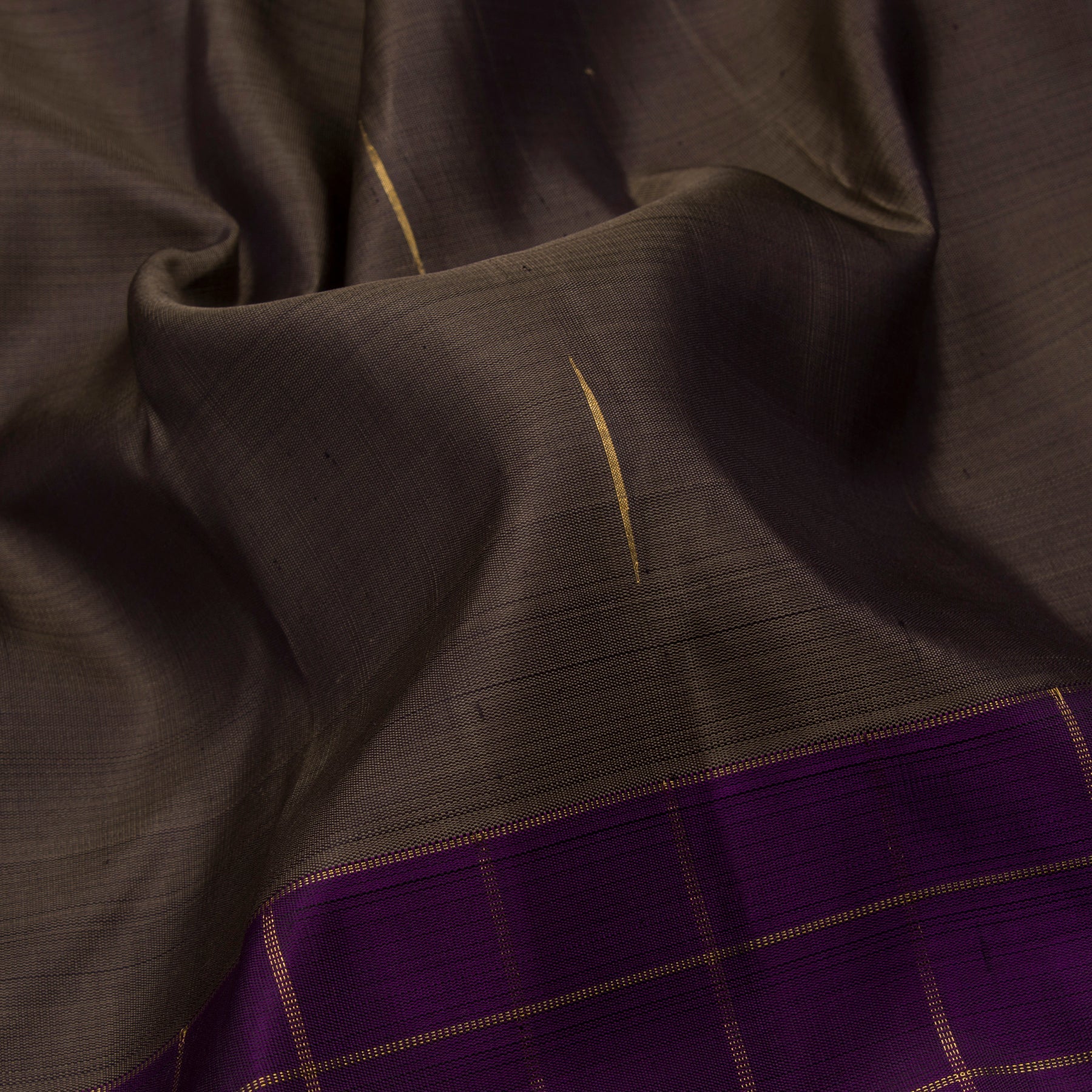 Kanakavalli Kanjivaram Silk Sari 23-595-HS001-11385 - Fabric View