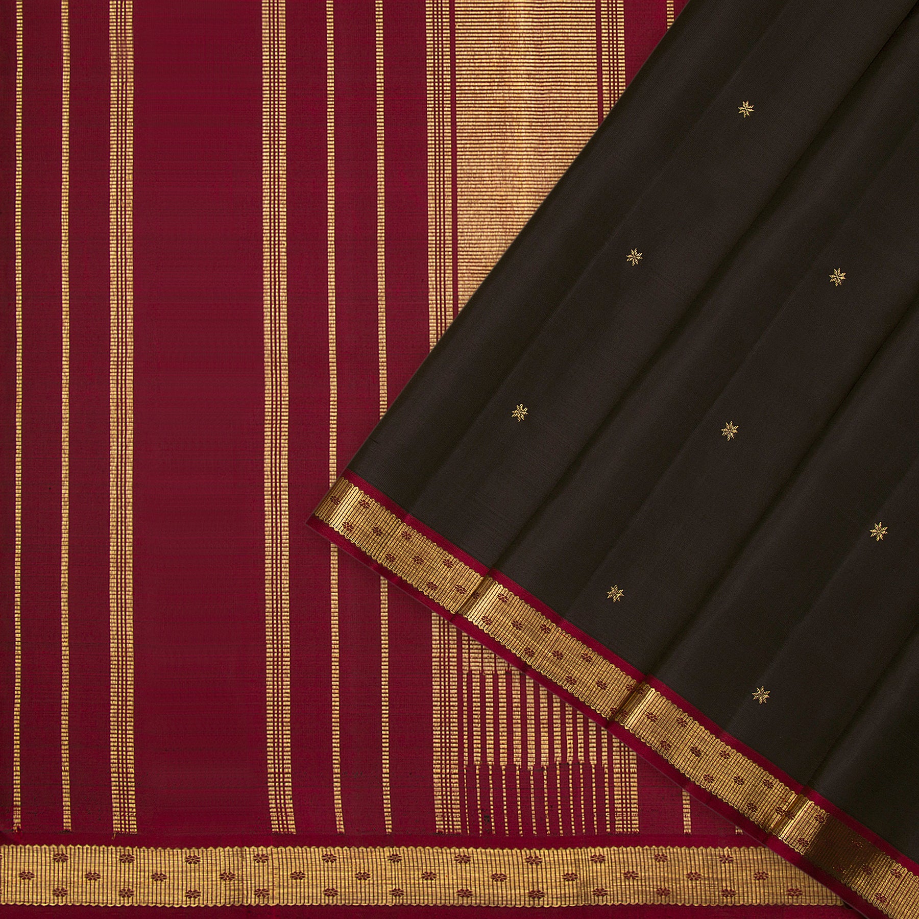 Kanakavalli Kanjivaram Silk Sari 23-595-HS001-11386 - Cover View