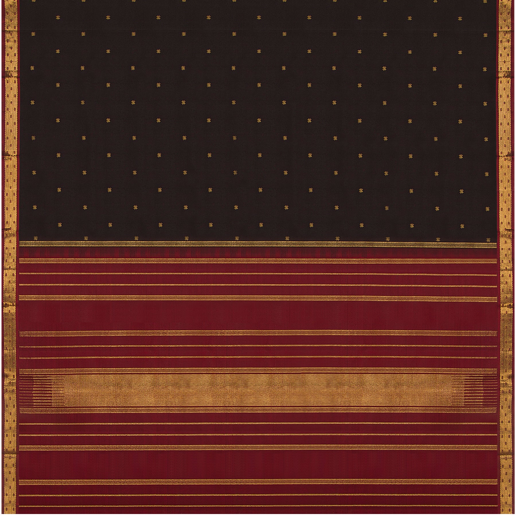 Kanakavalli Kanjivaram Silk Sari 23-595-HS001-11386 - Full View