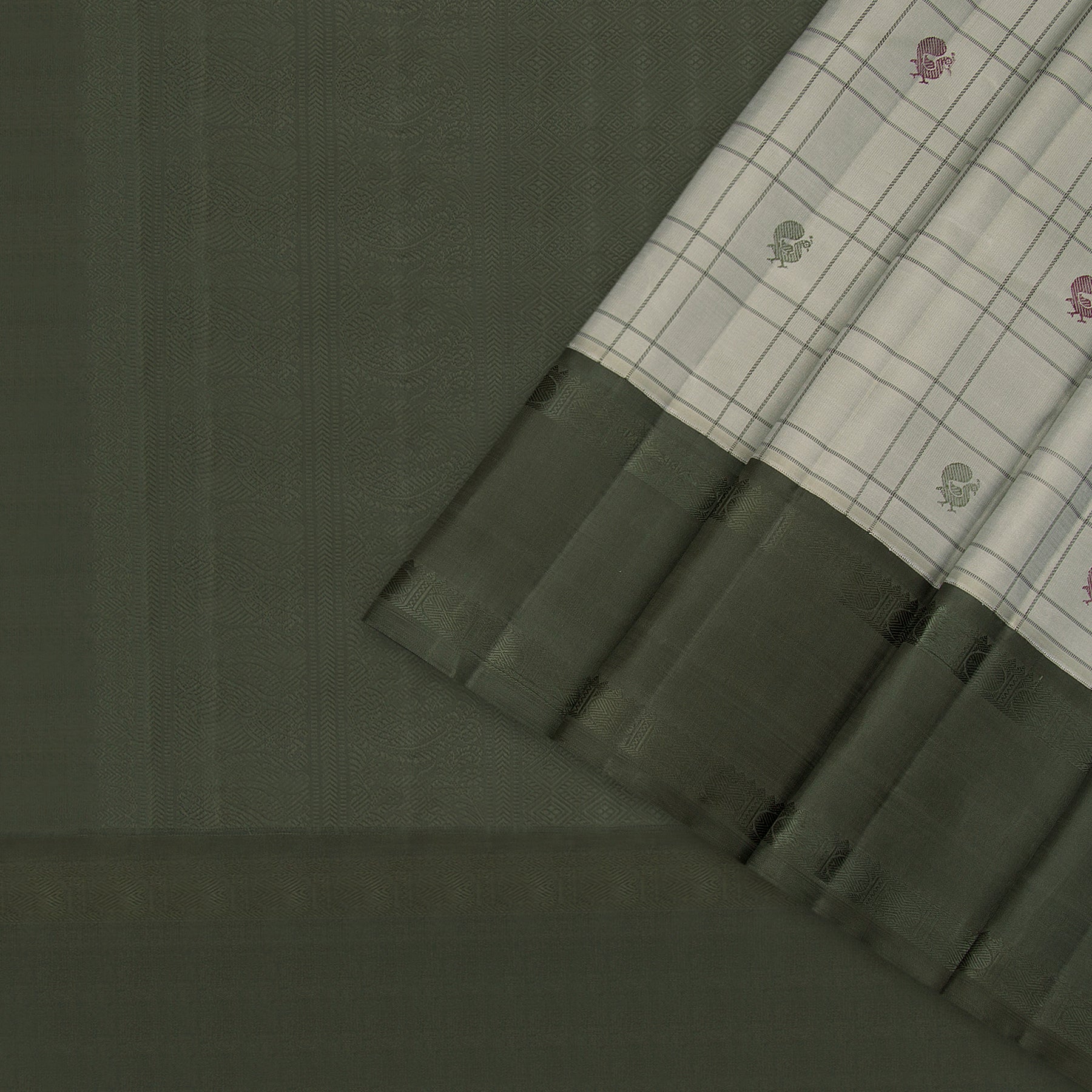 Kanakavalli Kanjivaram Silk Sari 23-595-HS001-11417 - Cover View