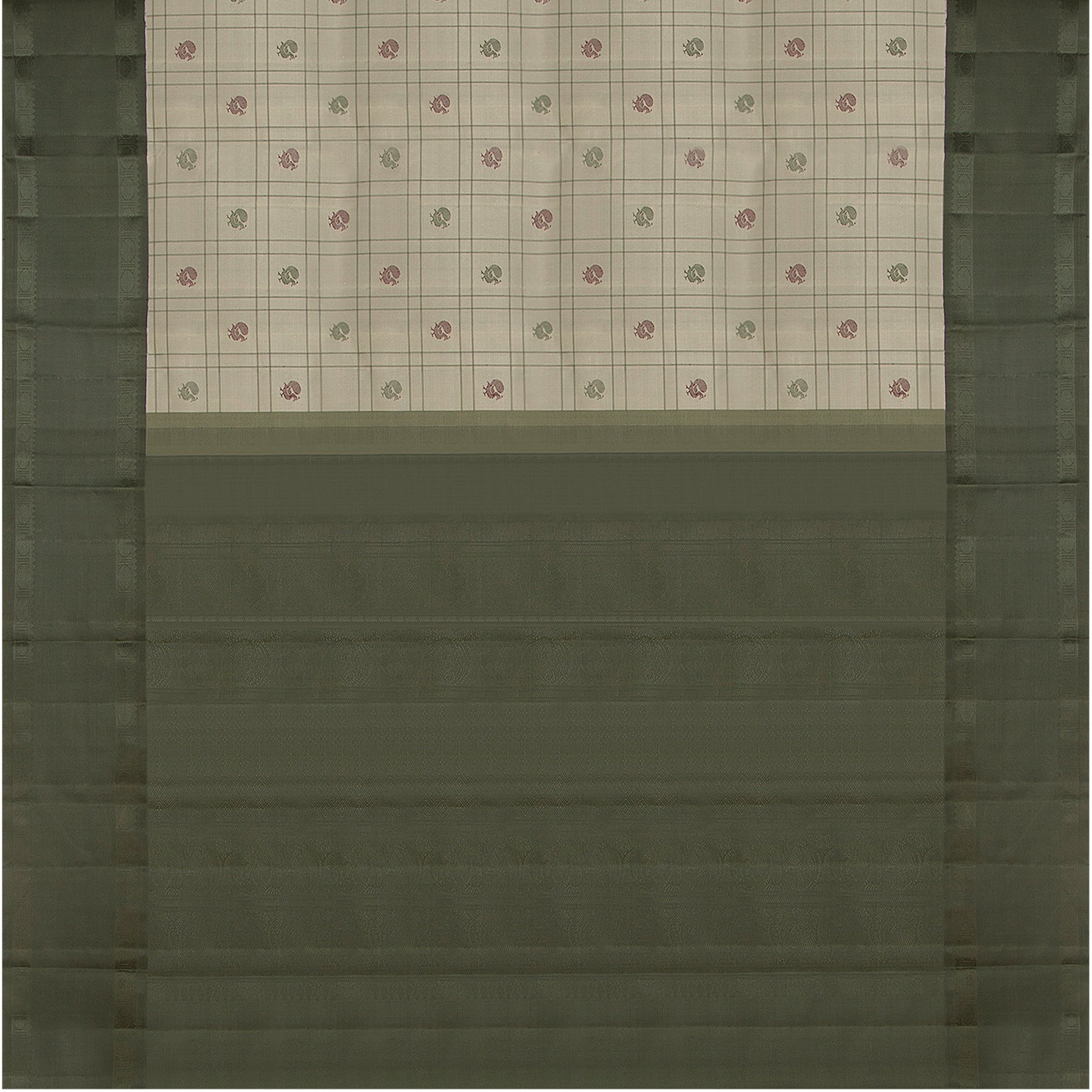 Kanakavalli Kanjivaram Silk Sari 23-595-HS001-11417 - Full View