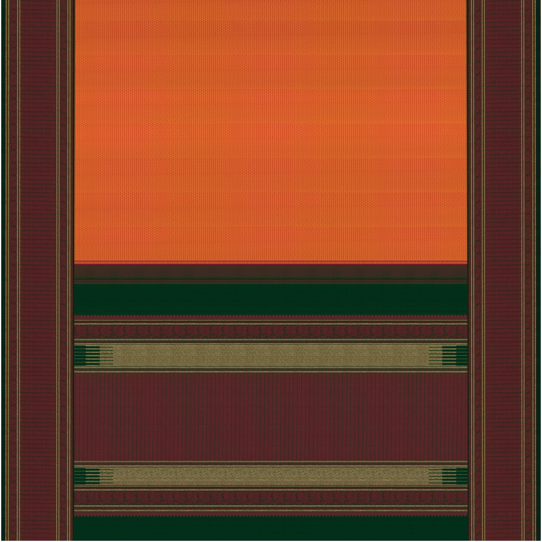 Kanakavalli Kanjivaram Silk Sari 23-595-HS001-11431 - Full View