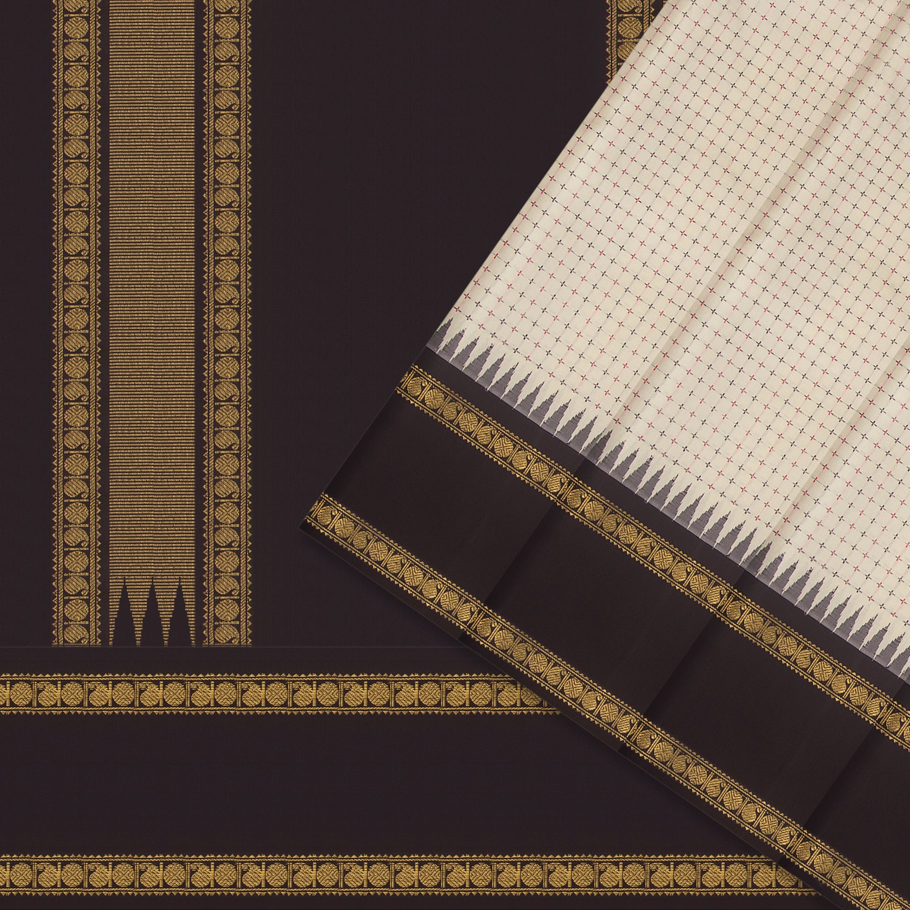 Kanakavalli Kanjivaram Silk Sari 23-595-HS001-11437 - Cover View