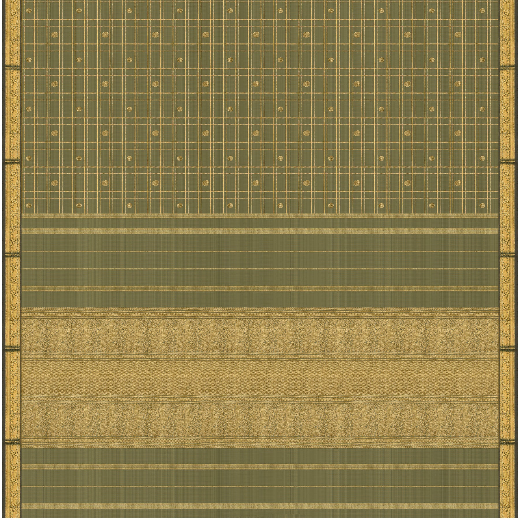 Kanakavalli Kanjivaram Silk Sari 23-595-HS001-12147 - Full View
