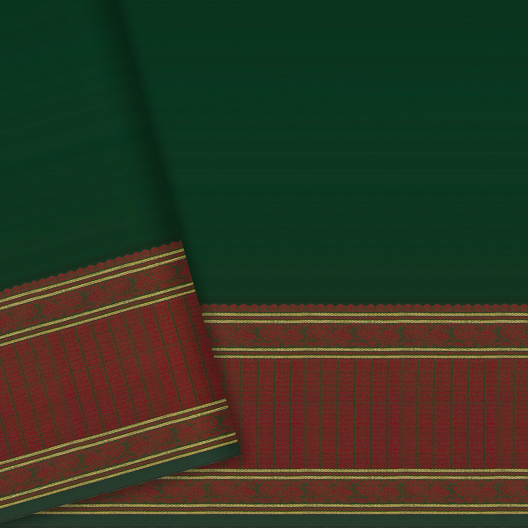 Kanakavalli Kanjivaram Silk Sari 23-595-HS001-12162 - Blouse View