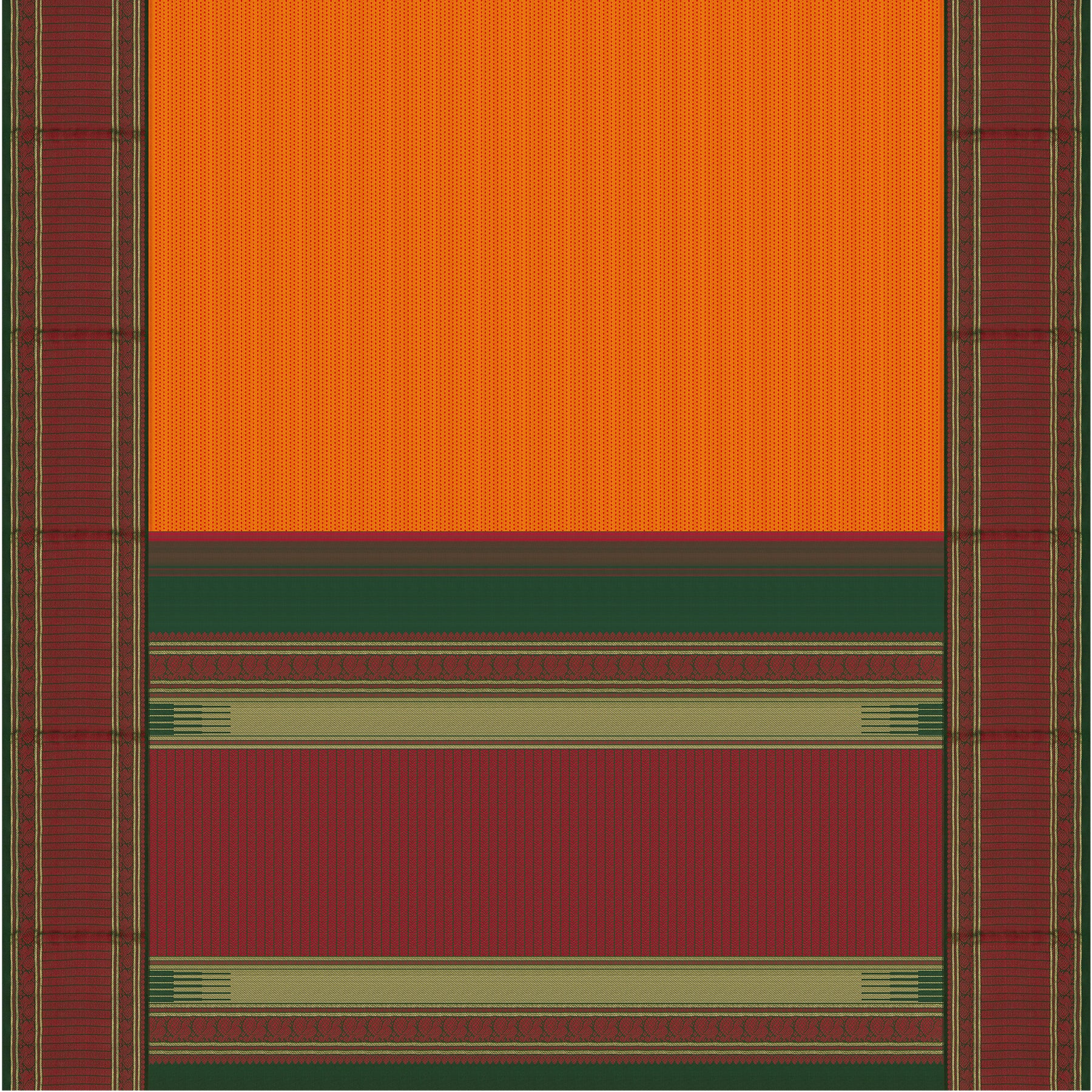 Kanakavalli Kanjivaram Silk Sari 23-595-HS001-12162 - Full View