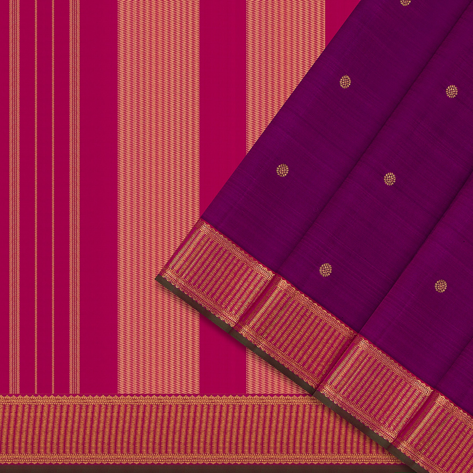 Kanakavalli Kanjivaram Silk Sari 23-595-HS001-12186 - Cover View