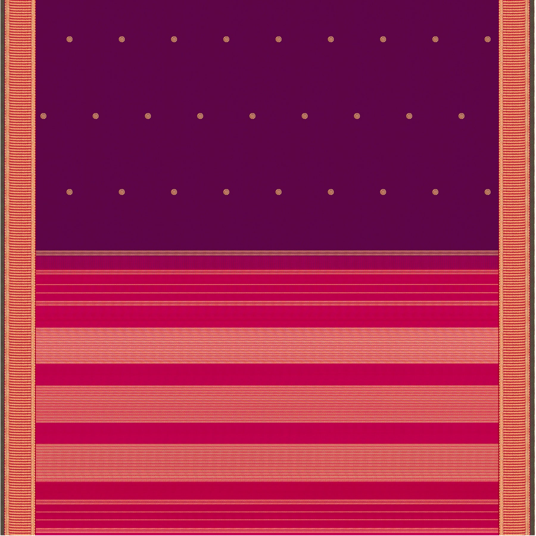 Kanakavalli Kanjivaram Silk Sari 23-595-HS001-12186 - Full View