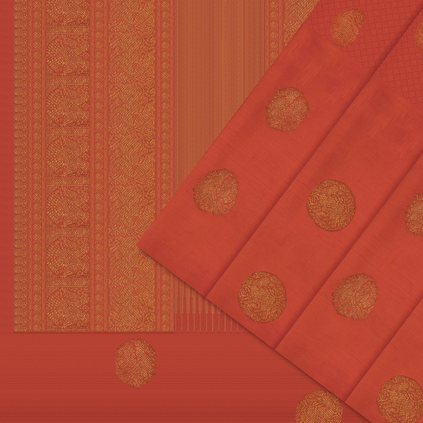 Kanakavalli Kanjivaram Silk Sari 23-595-HS001-13674 - Cover View