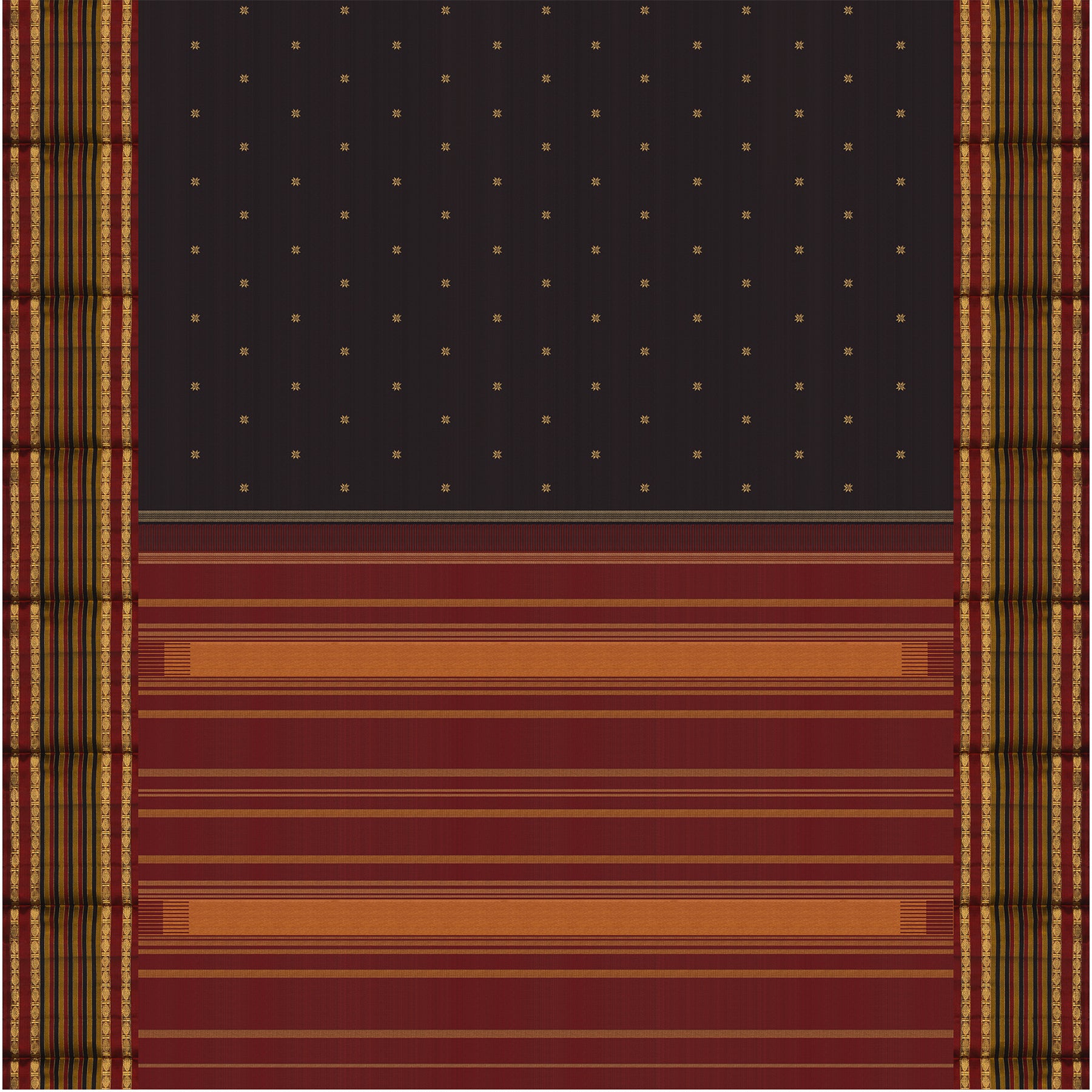 Kanakavalli Kanjivaram Silk Sari 23-595-HS001-13679 - Full View