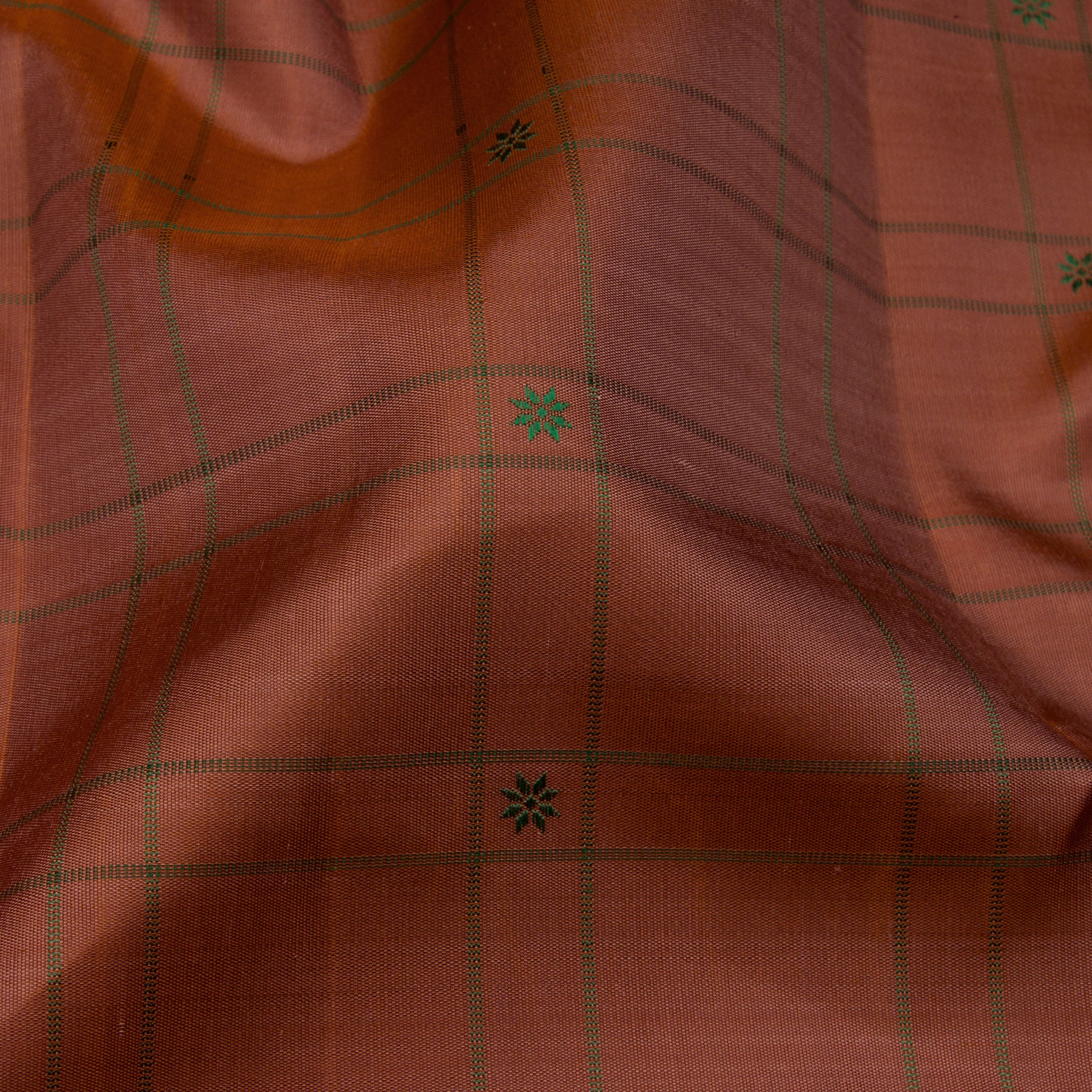 Kanakavalli Kanjivaram Silk Sari 23-595-HS001-13682 - Fabric View