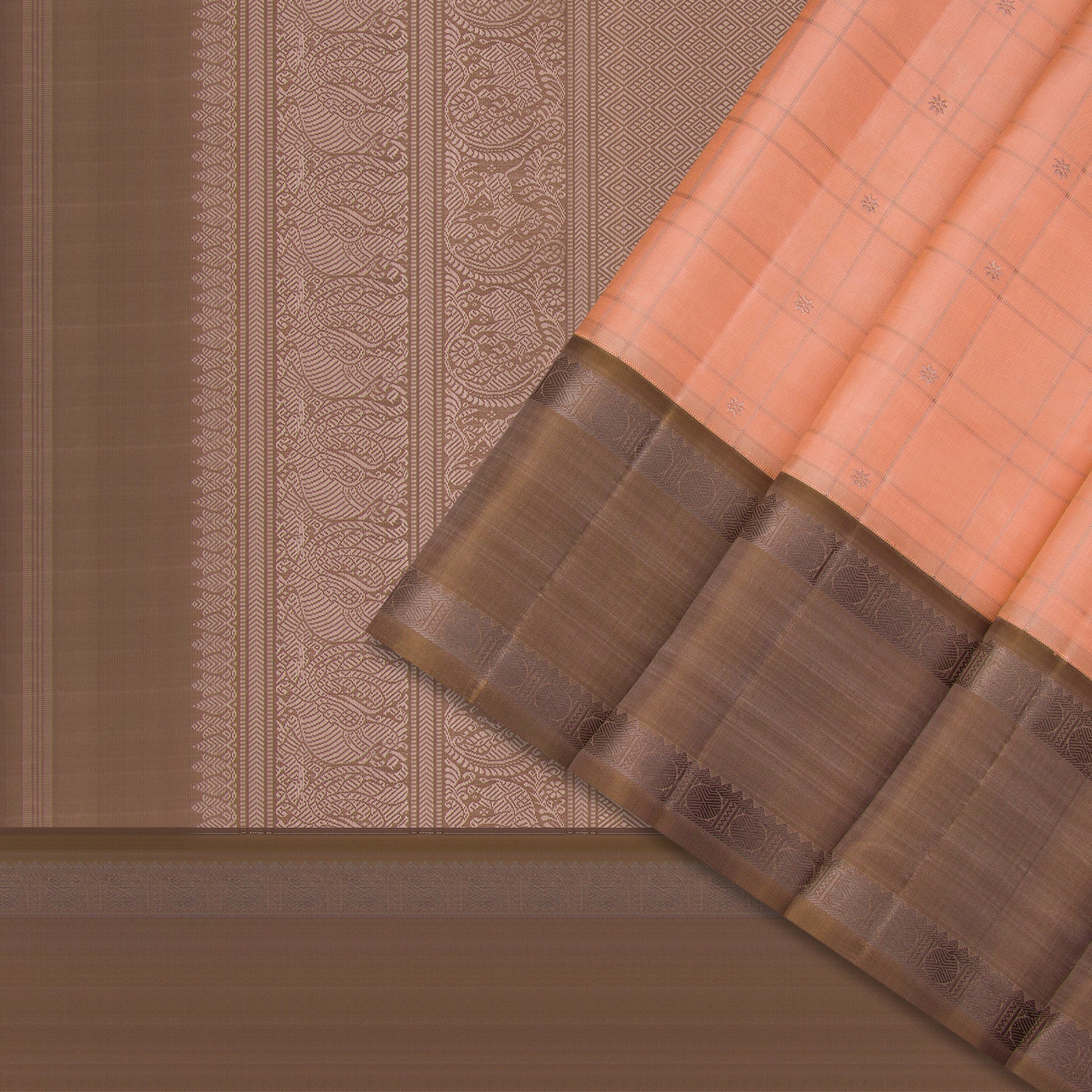 Kanakavalli Kanjivaram Silk Sari 23-595-HS001-13684 - Cover View