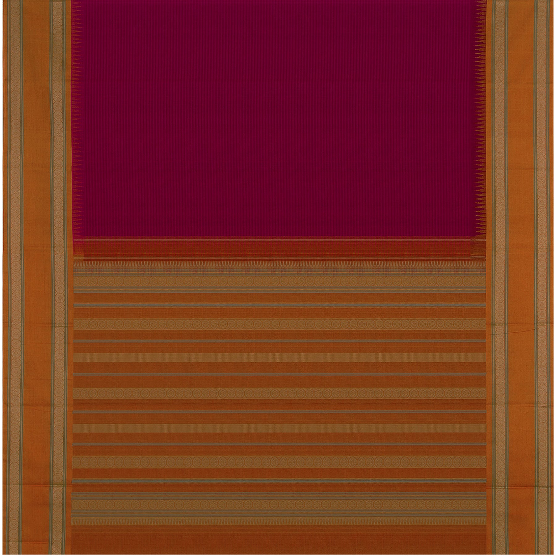 Kanakavalli Kanchi Cotton Sari 23-598-HS003-01395 - Full View