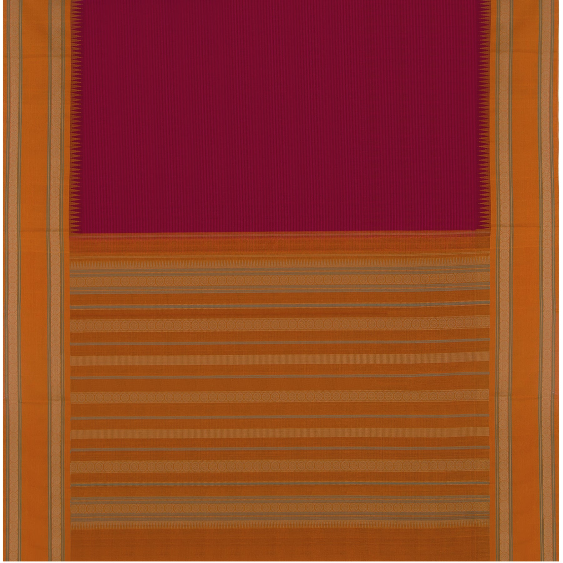Kanakavalli Kanchi Cotton Sari 23-598-HS003-01396 - Full View