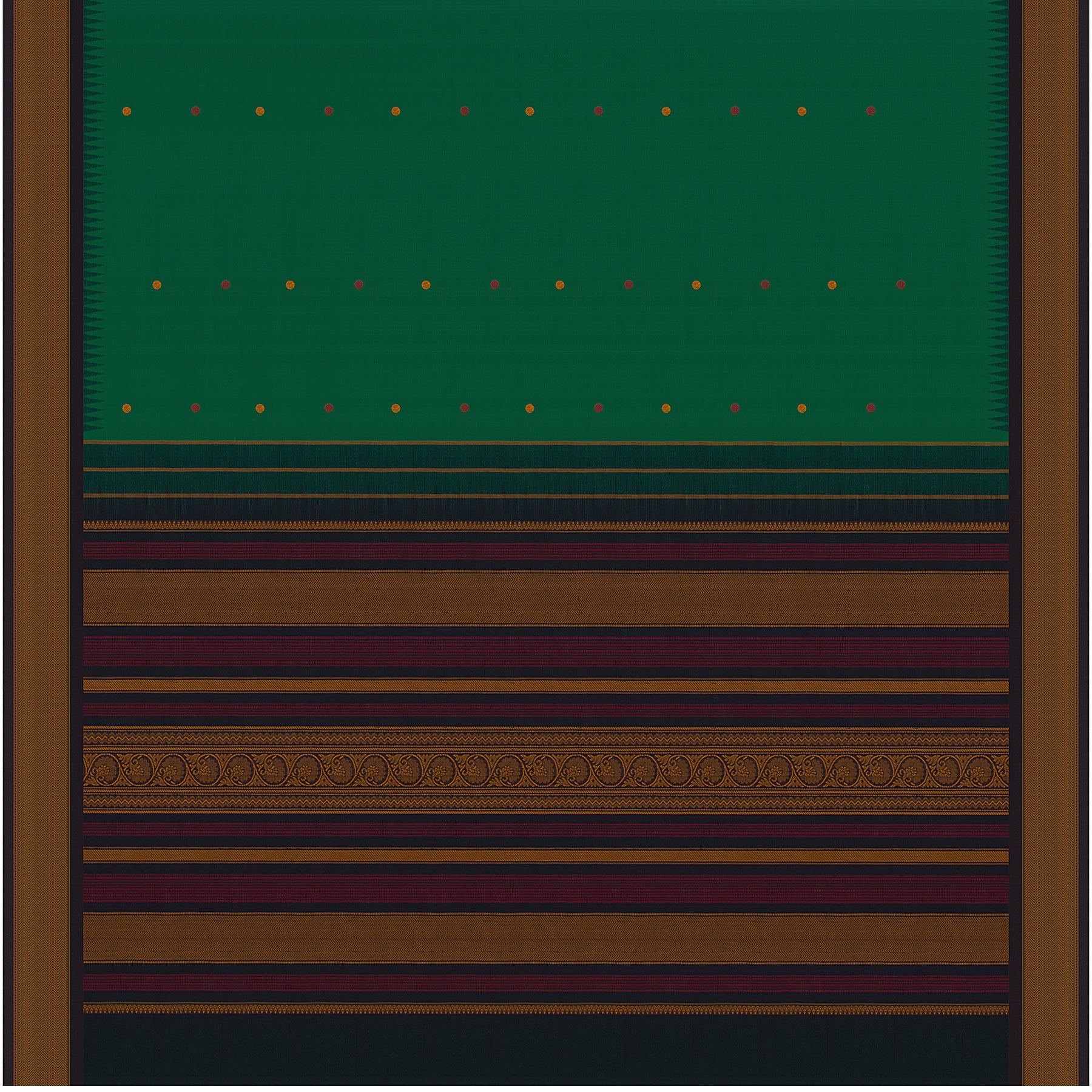 Kanakavalli Kanchi Cotton Sari 23-598-HS003-01399 - Full View