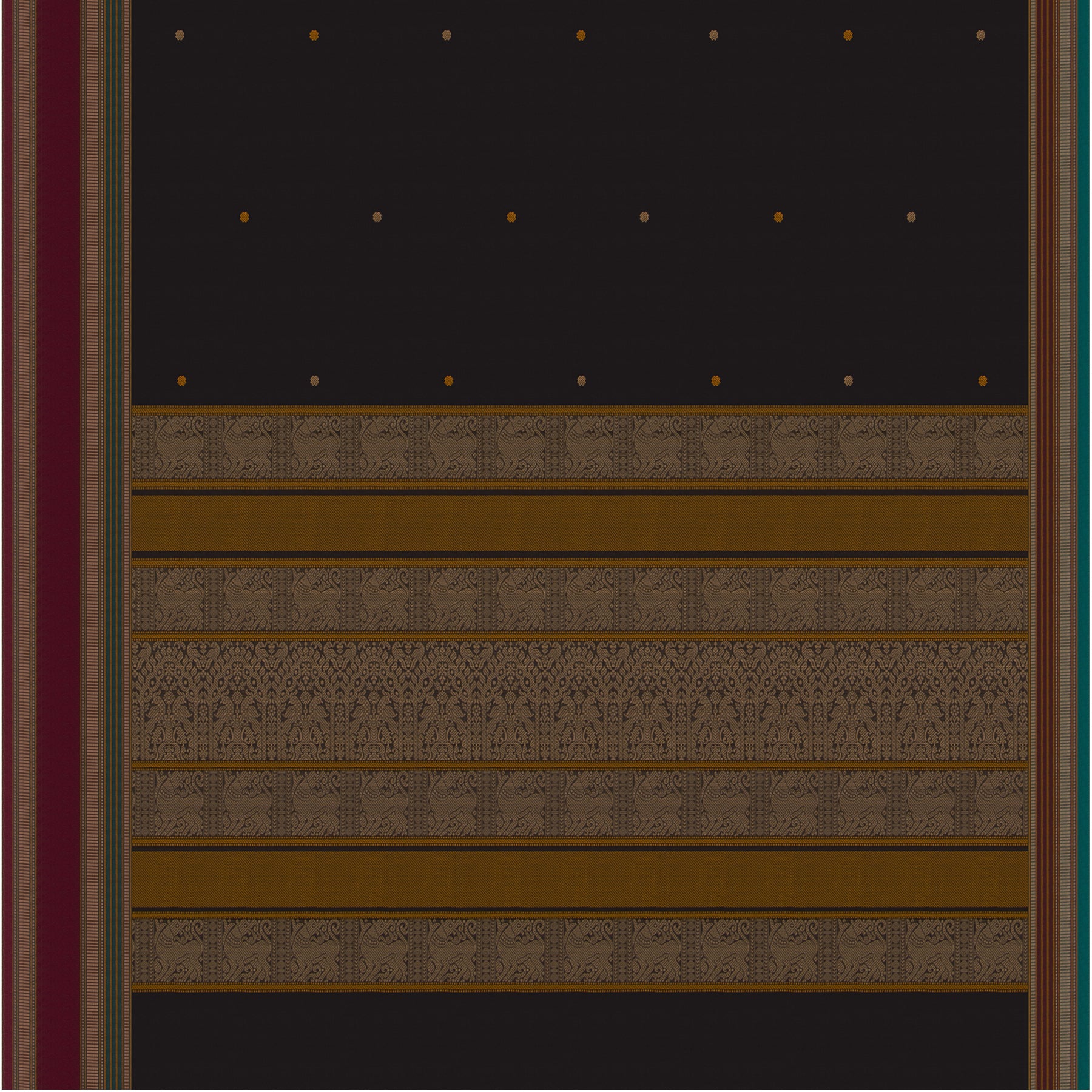 Kanakavalli Kanchi Cotton Sari 23-598-HS003-01414 - Full View