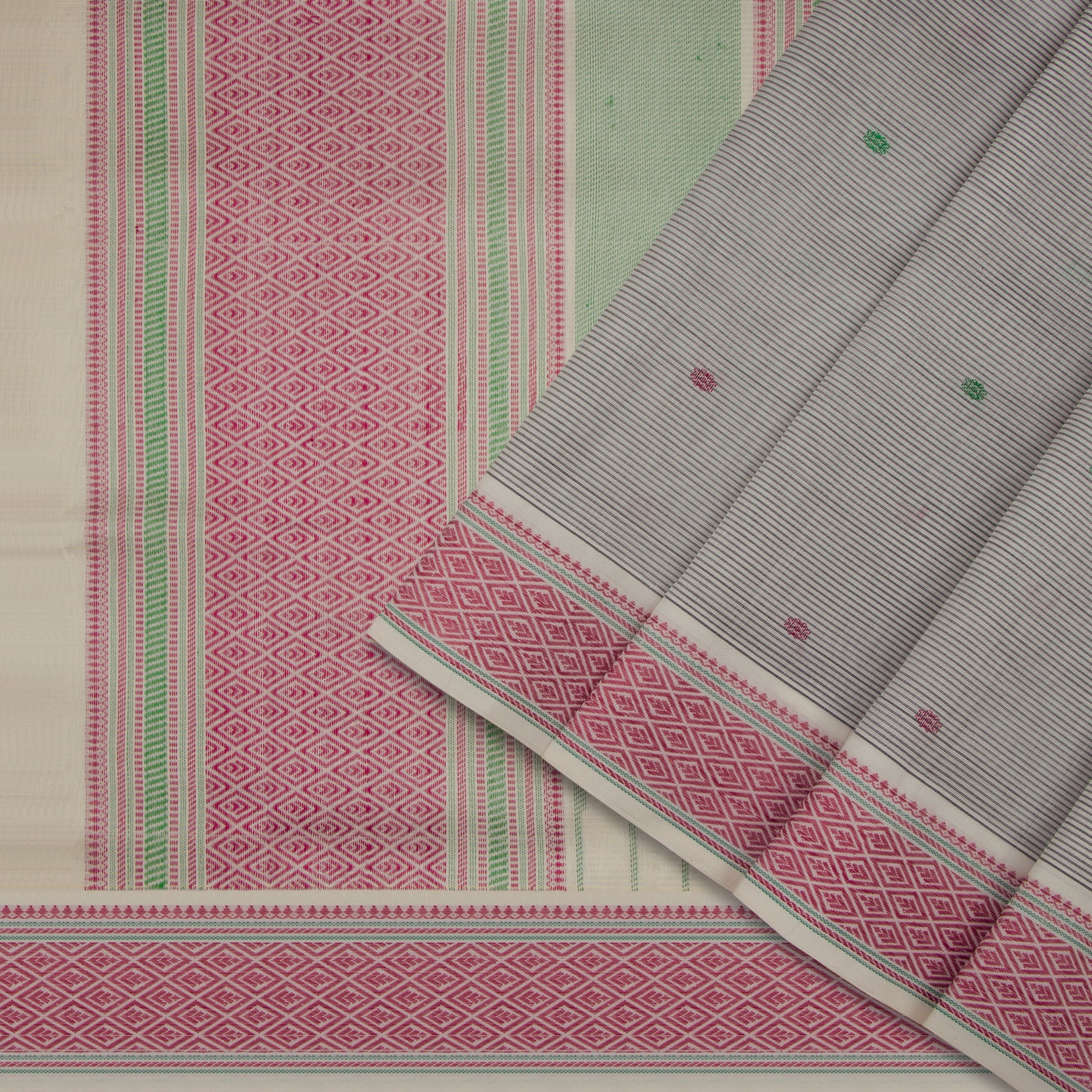 Kanakavalli Silk/Cotton Sari 23-598-HS005-00190 - Cover View