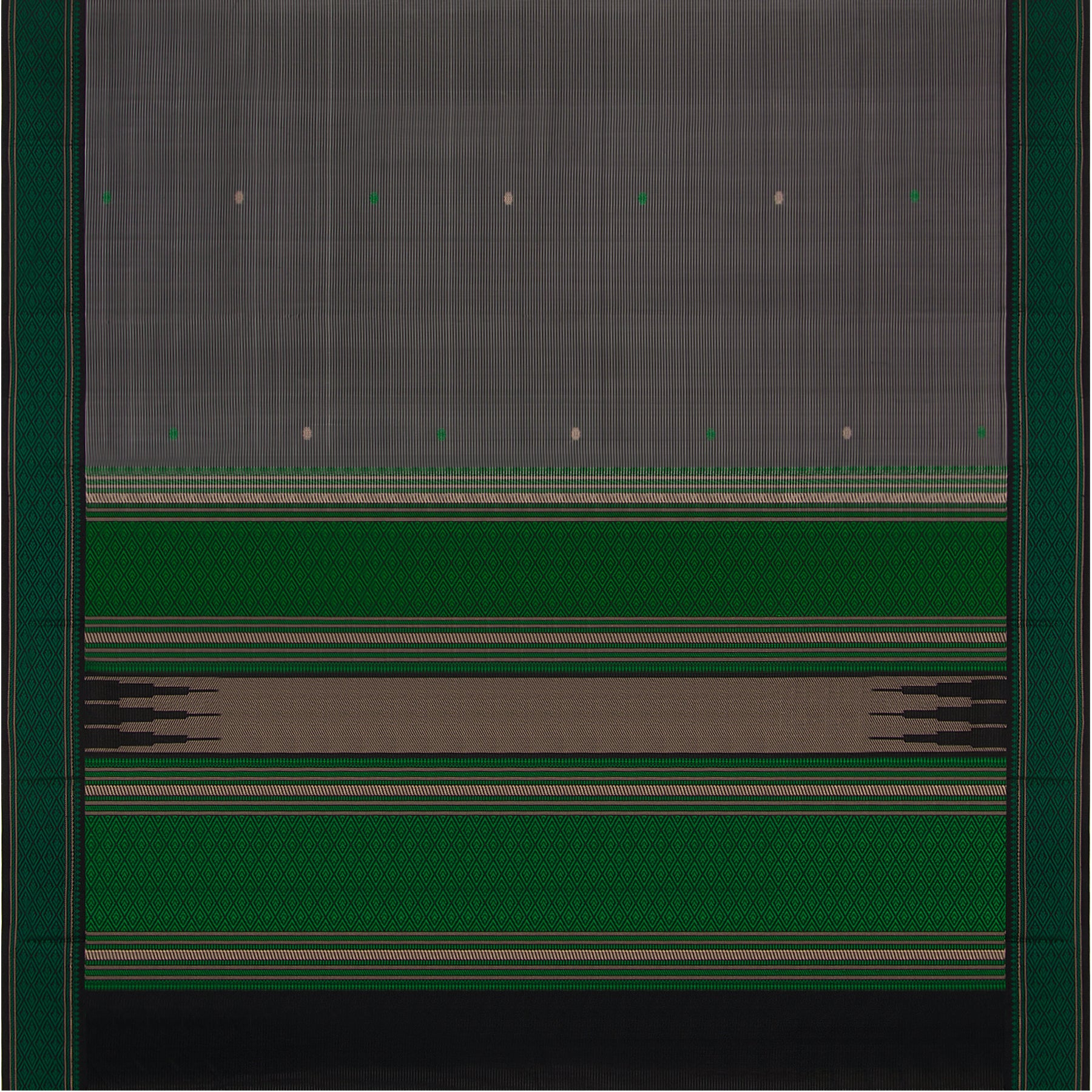 Kanakavalli Silk/Cotton Sari 23-598-HS005-00195 - Full View