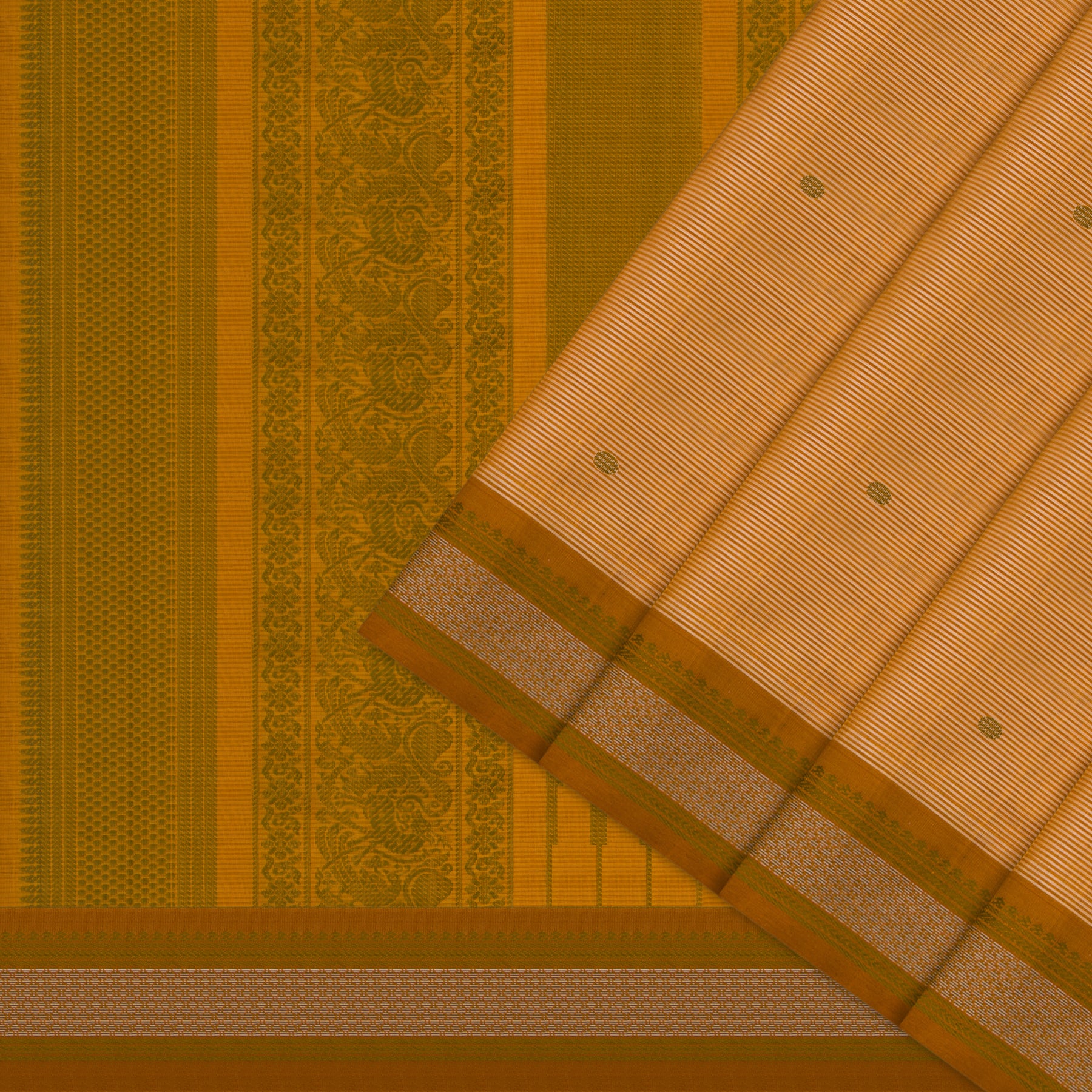 Kanakavalli Silk/Cotton Sari 23-598-HS005-07355 - Cover View