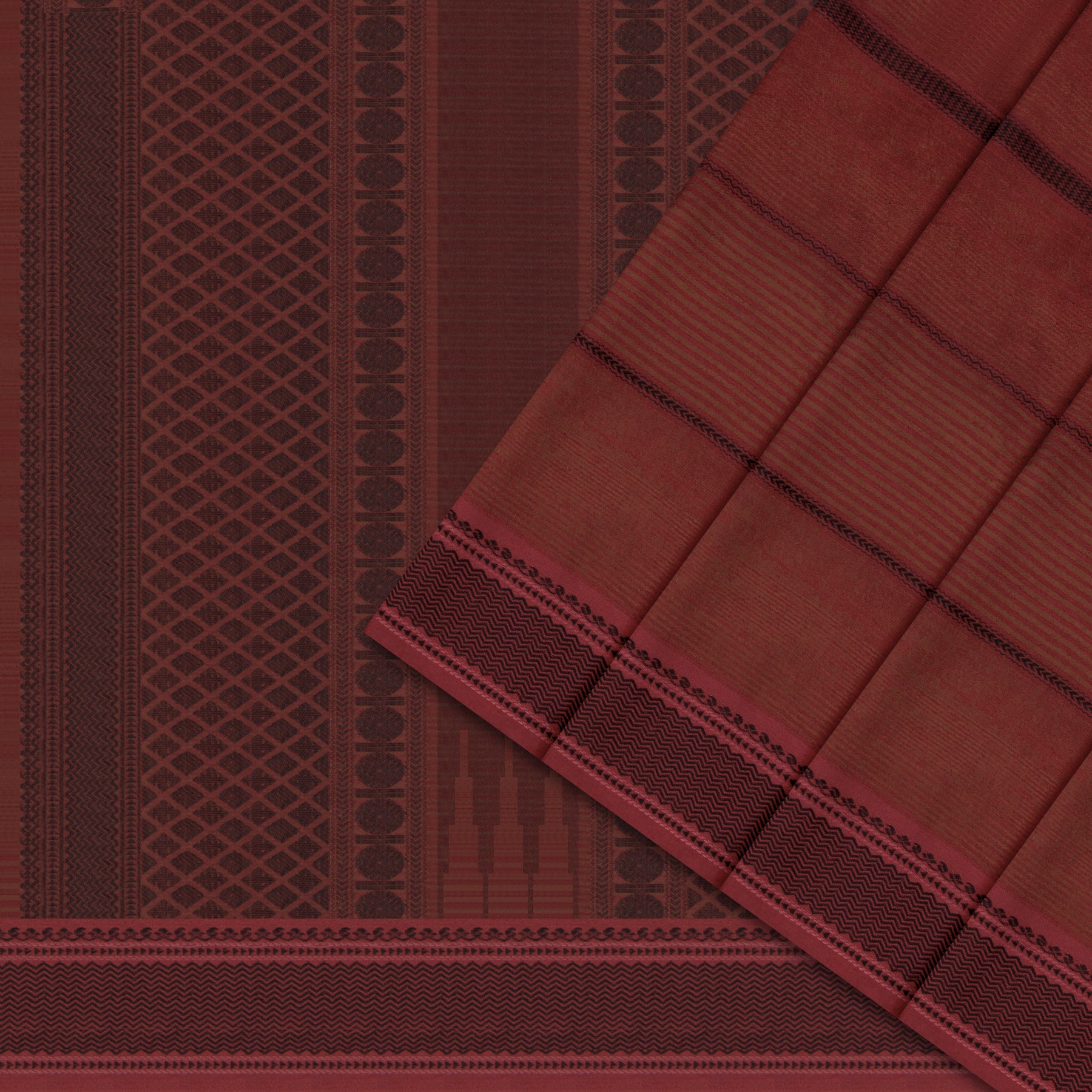 Kanakavalli Silk/Cotton Sari 23-598-HS005-10180 - Cover View