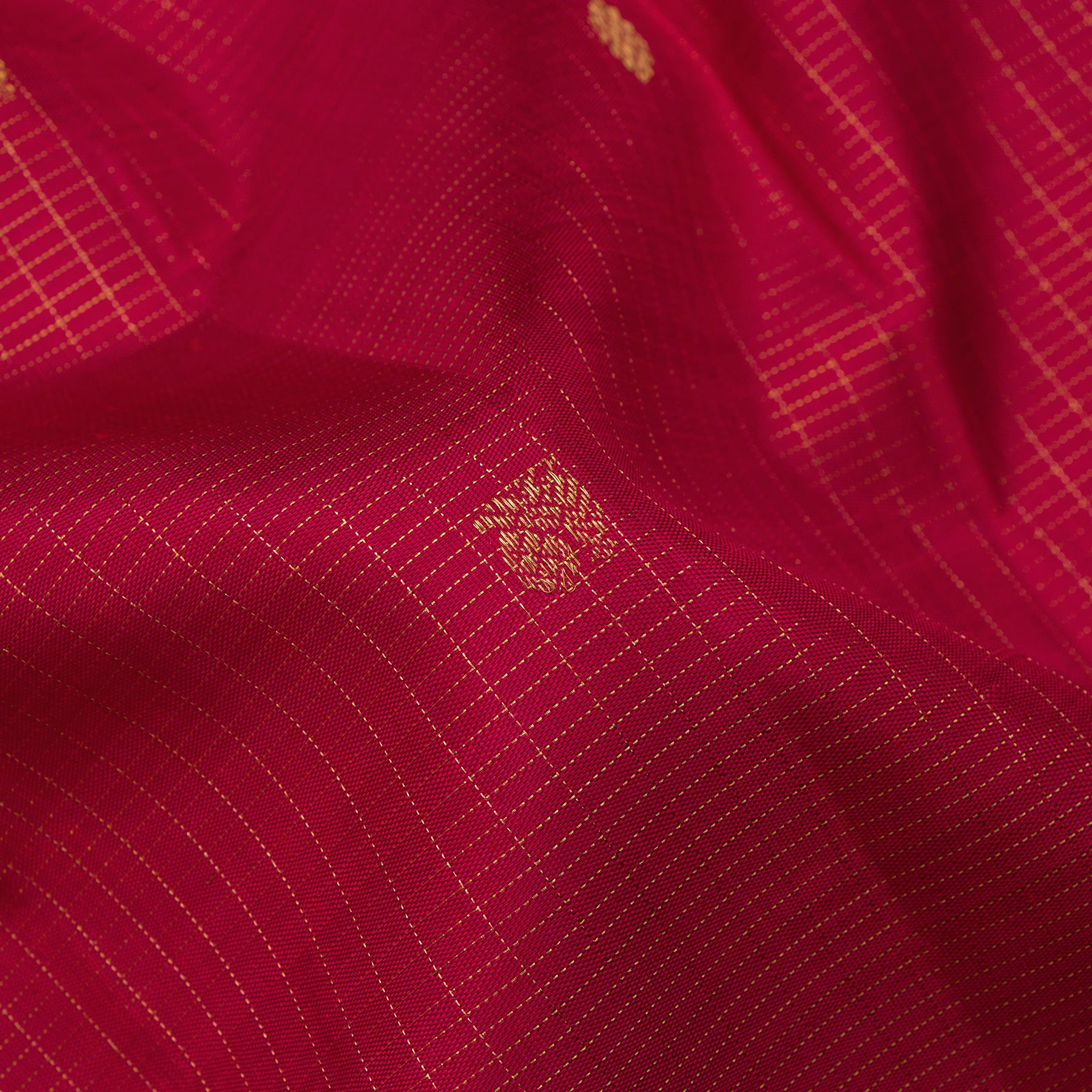 Kanakavalli Kattam - Vari Silk Blouse Length 23-599-HB001-06033 - Fabric View