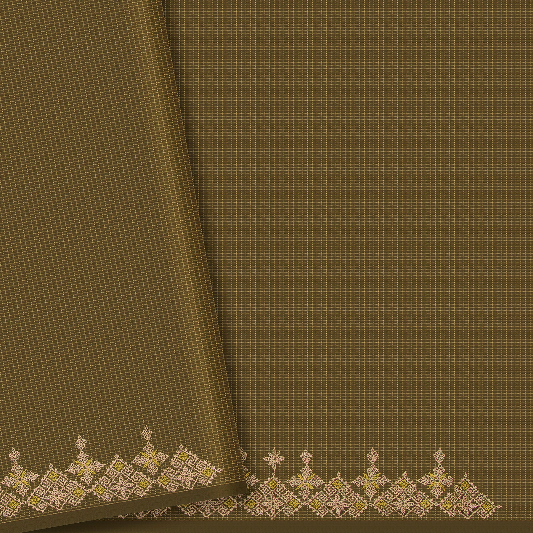 Kanakavalli X Kanjivaram Kasuti Silk Blouse Length 23-599-HB001-06040 - Cover View