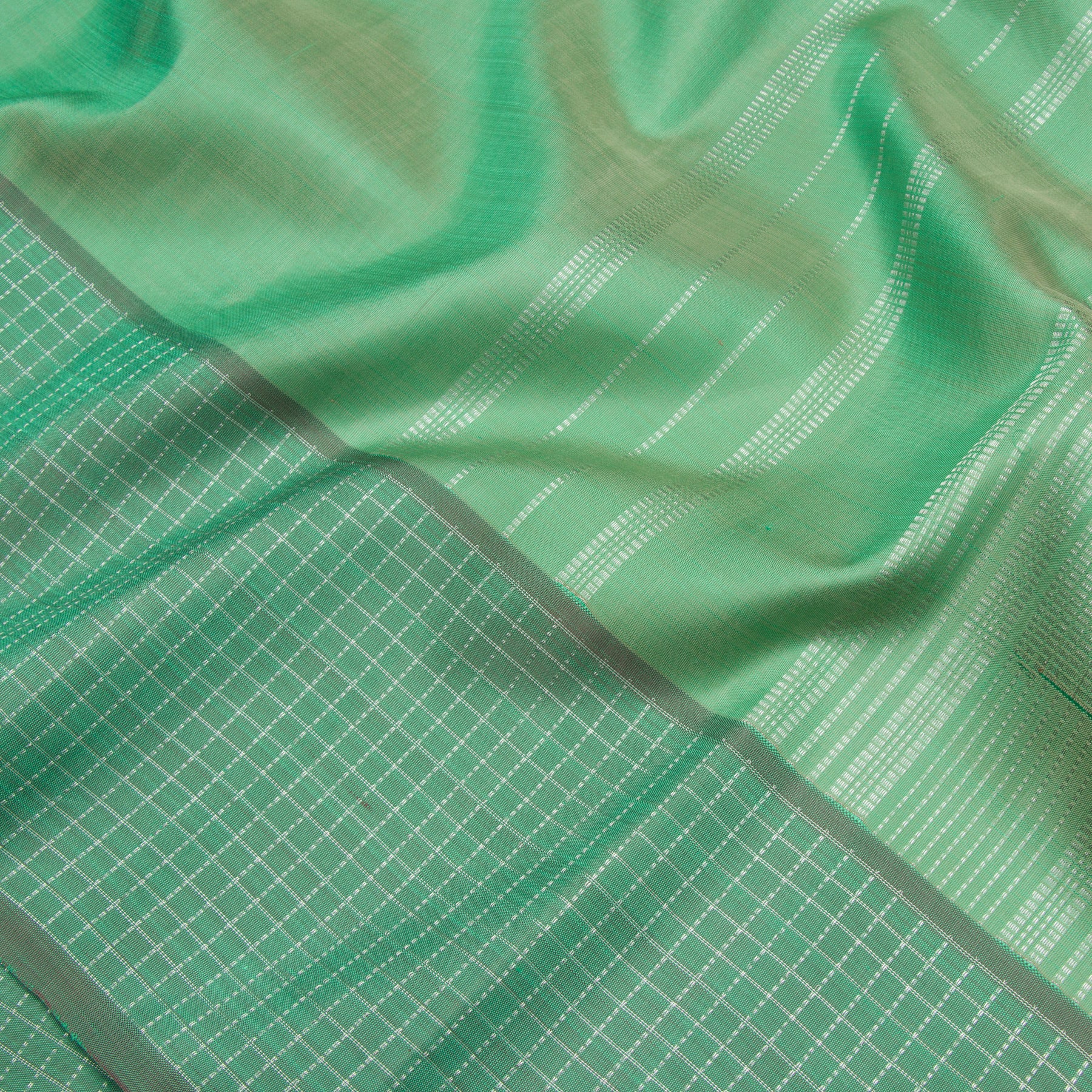 Kanakavalli Kanjivaram Silk Dupatta 23-599-HD001-14414 - Fabric View