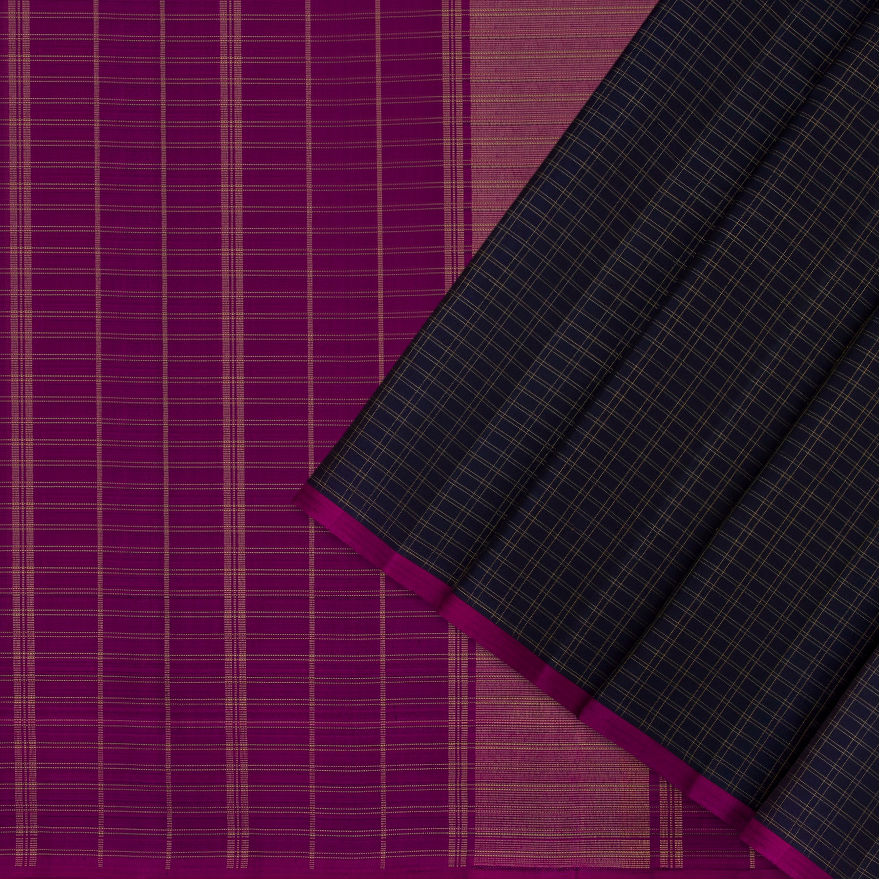 Kanakavalli Kanjivaram Silk Sari 23-599-HS001-00655 - Cover View