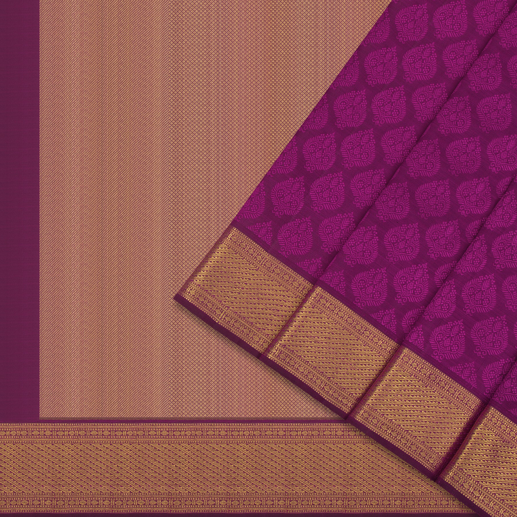 Kanakavalli Kanjivaram Silk Sari 23-599-HS001-00737 - Cover View