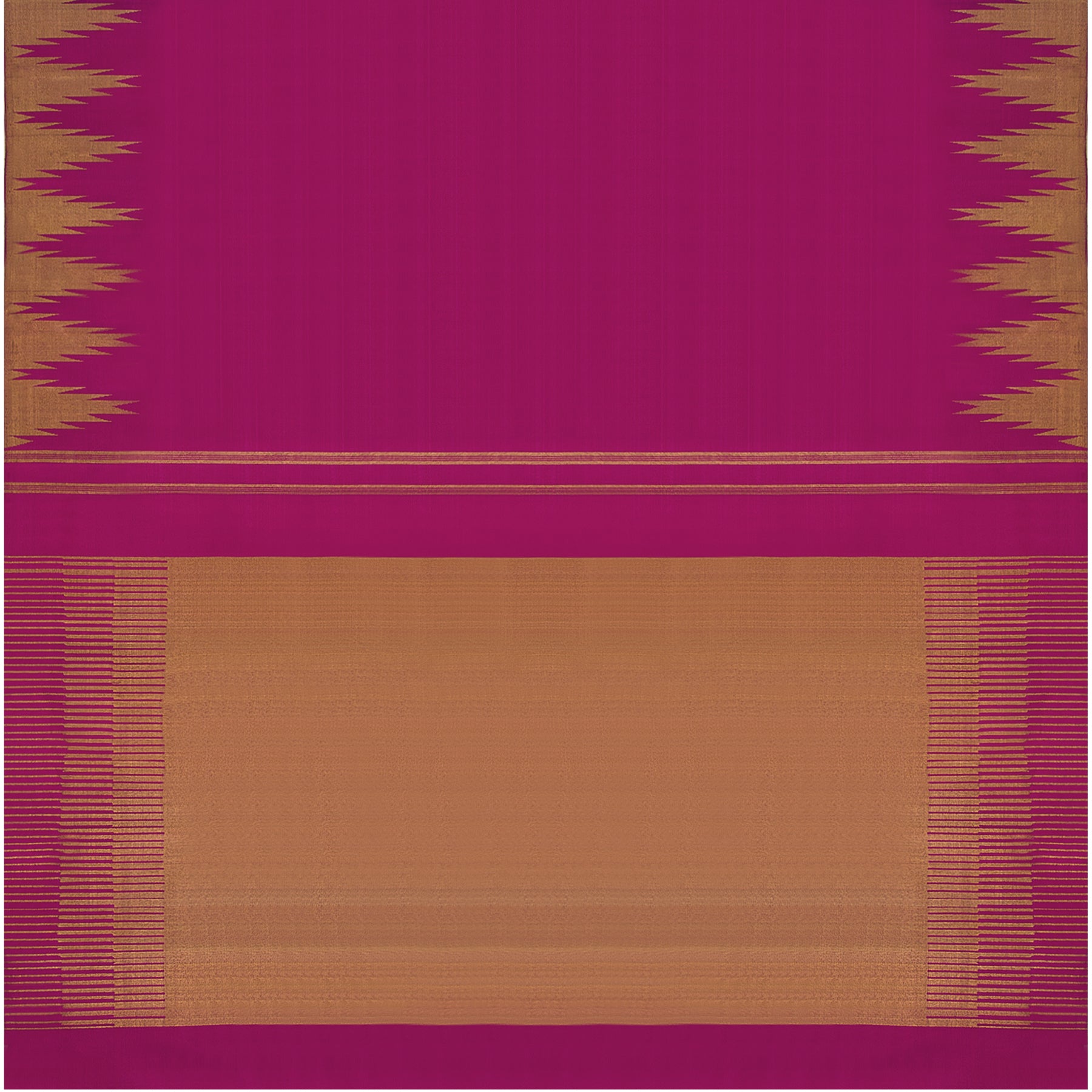 Kanakavalli Kanjivaram Silk Sari 23-599-HS001-01541 - Full View