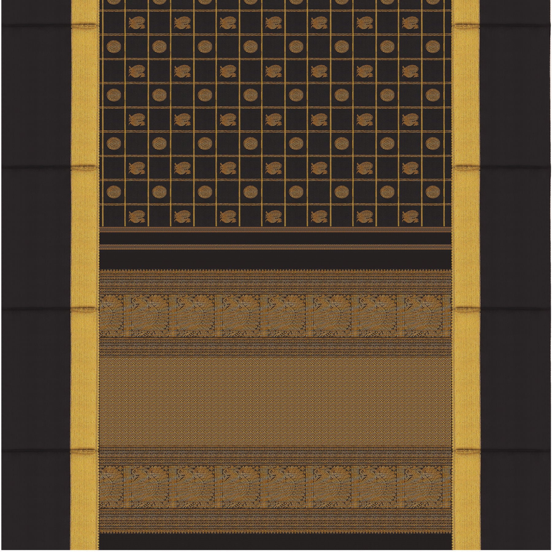 Kanakavalli Kanjivaram Silk Sari 23-599-HS001-02032 - Full View