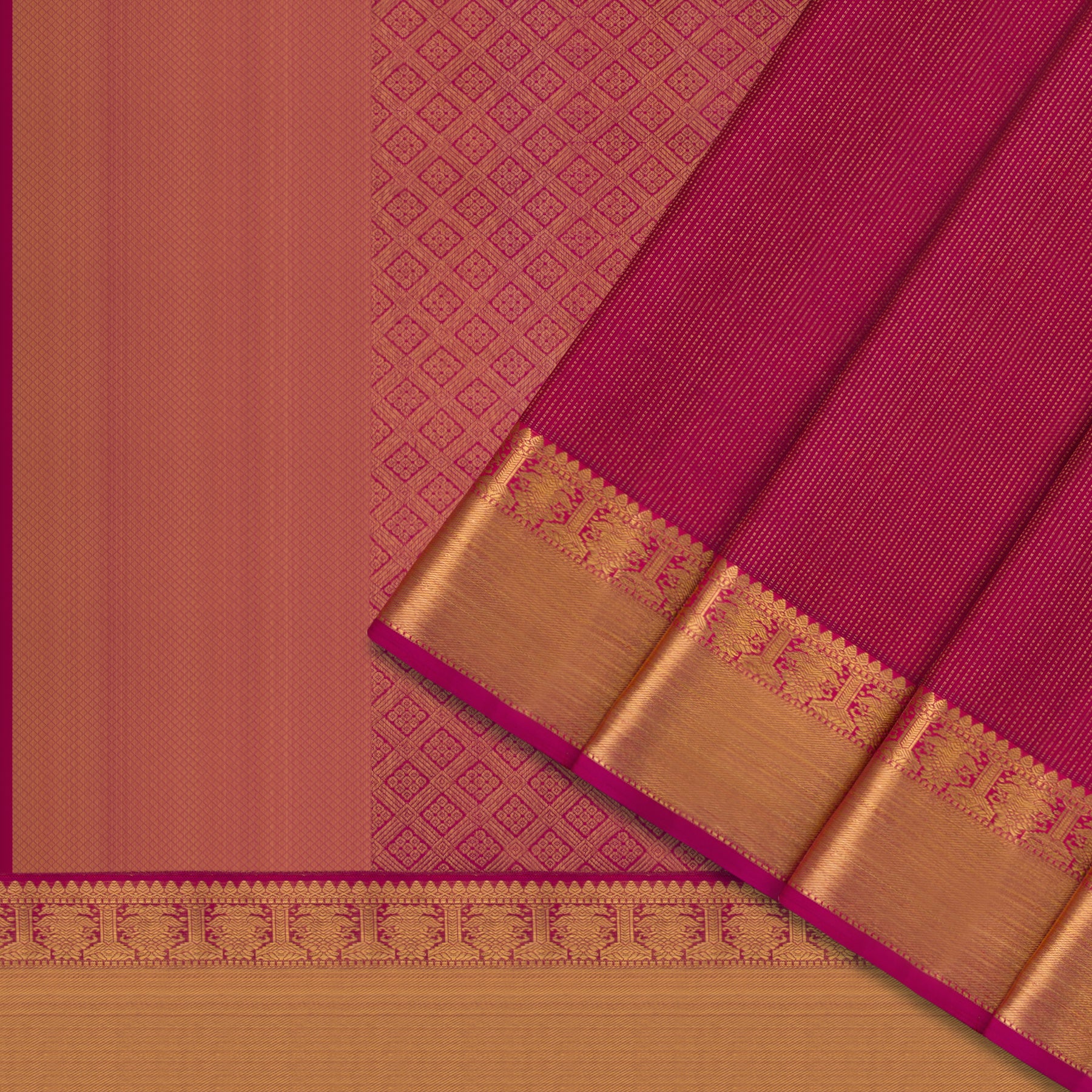 Kanakavalli Kanjivaram Silk Sari 23-599-HS001-03117 - Cover View