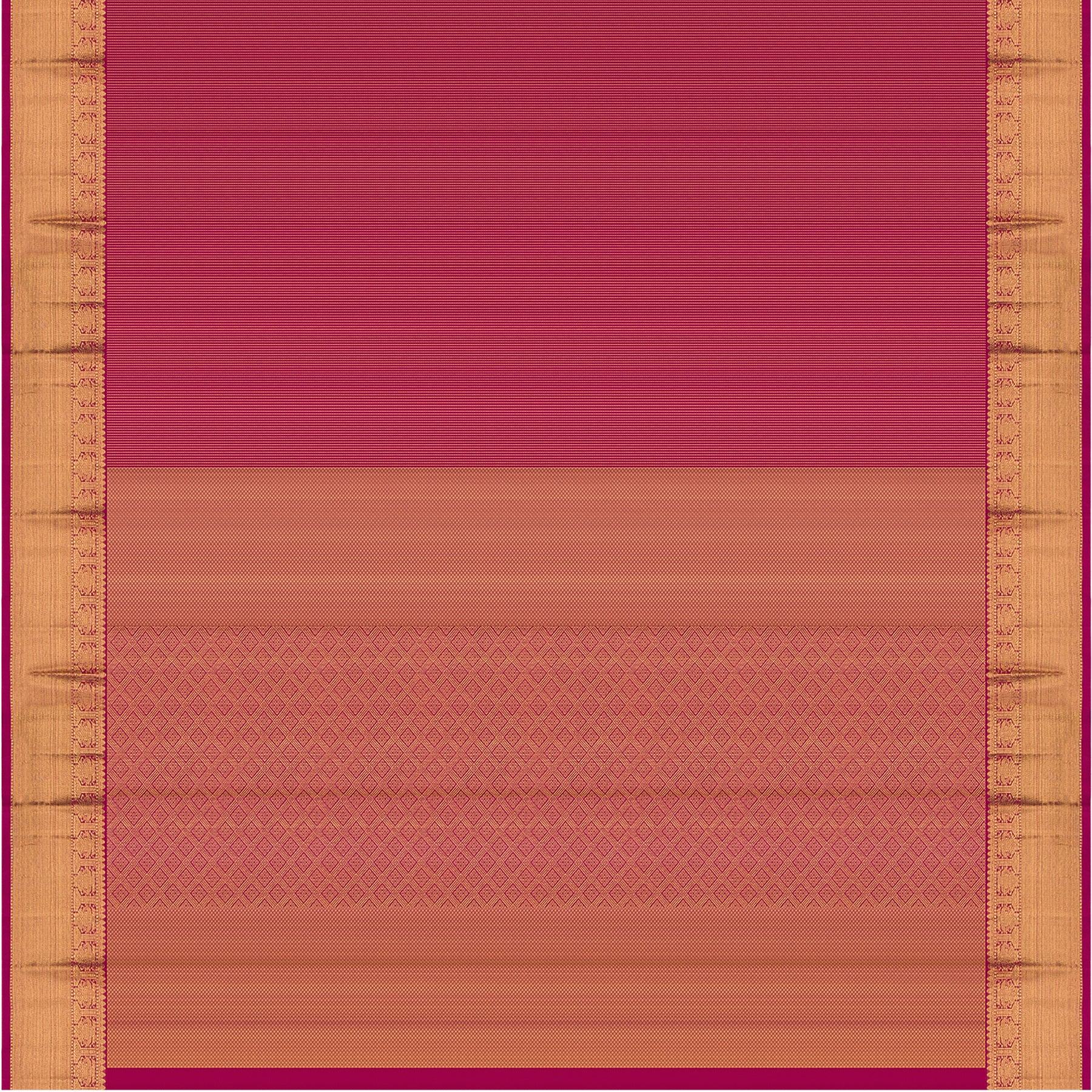 Kanakavalli Kanjivaram Silk Sari 23-599-HS001-03117 - Full View