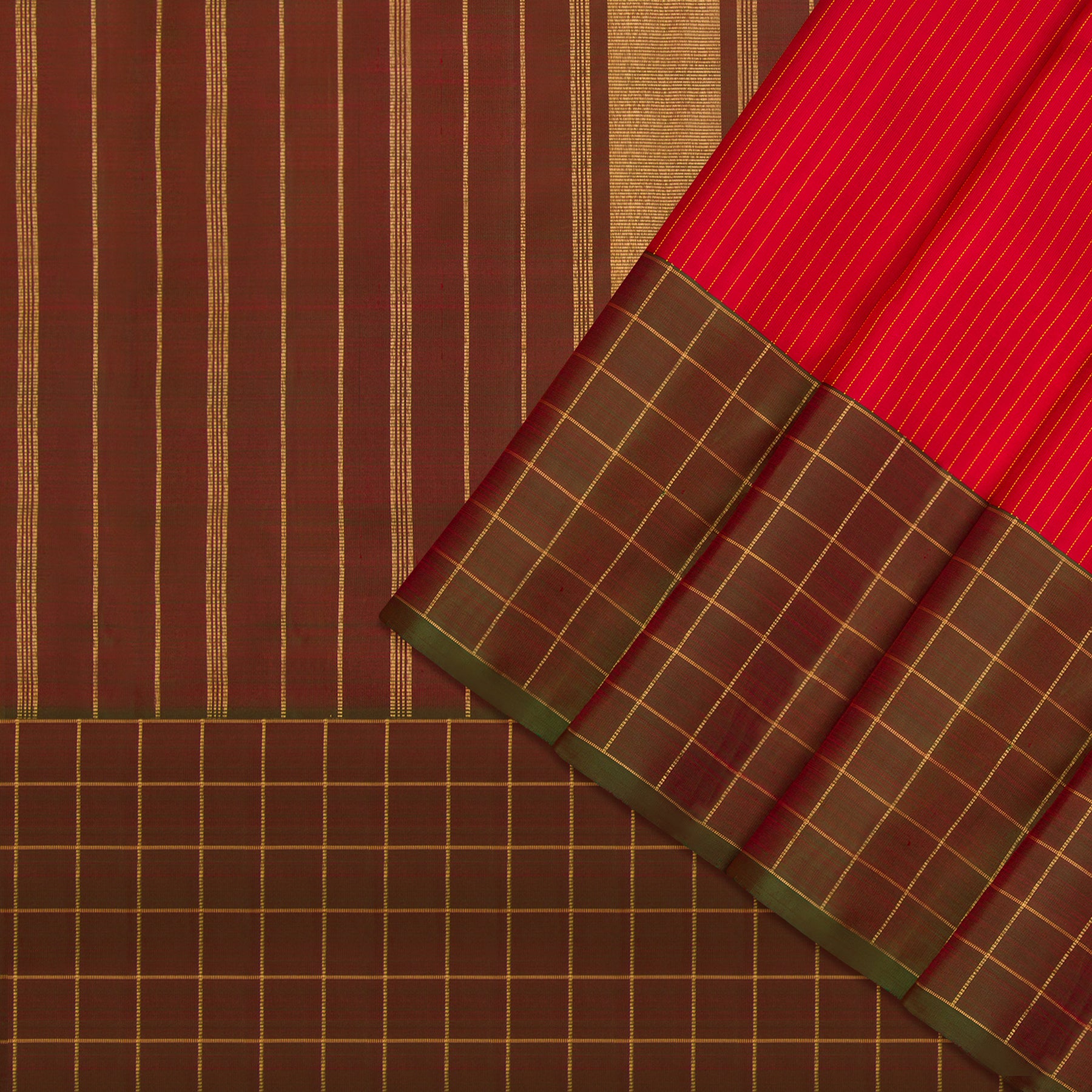 Kanakavalli Kanjivaram Silk Sari 23-599-HS001-04011 - Cover View